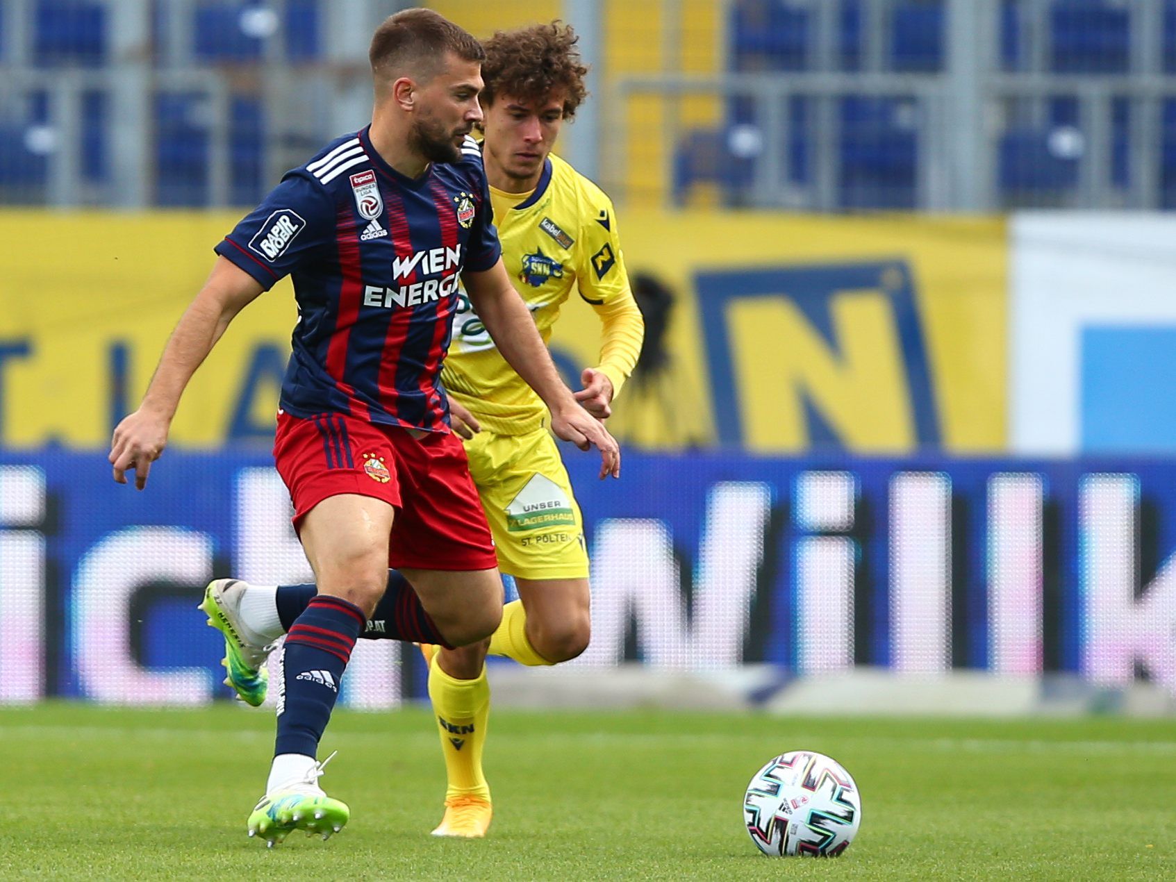 Rapid bezwang St. Pölten mit 2:1.