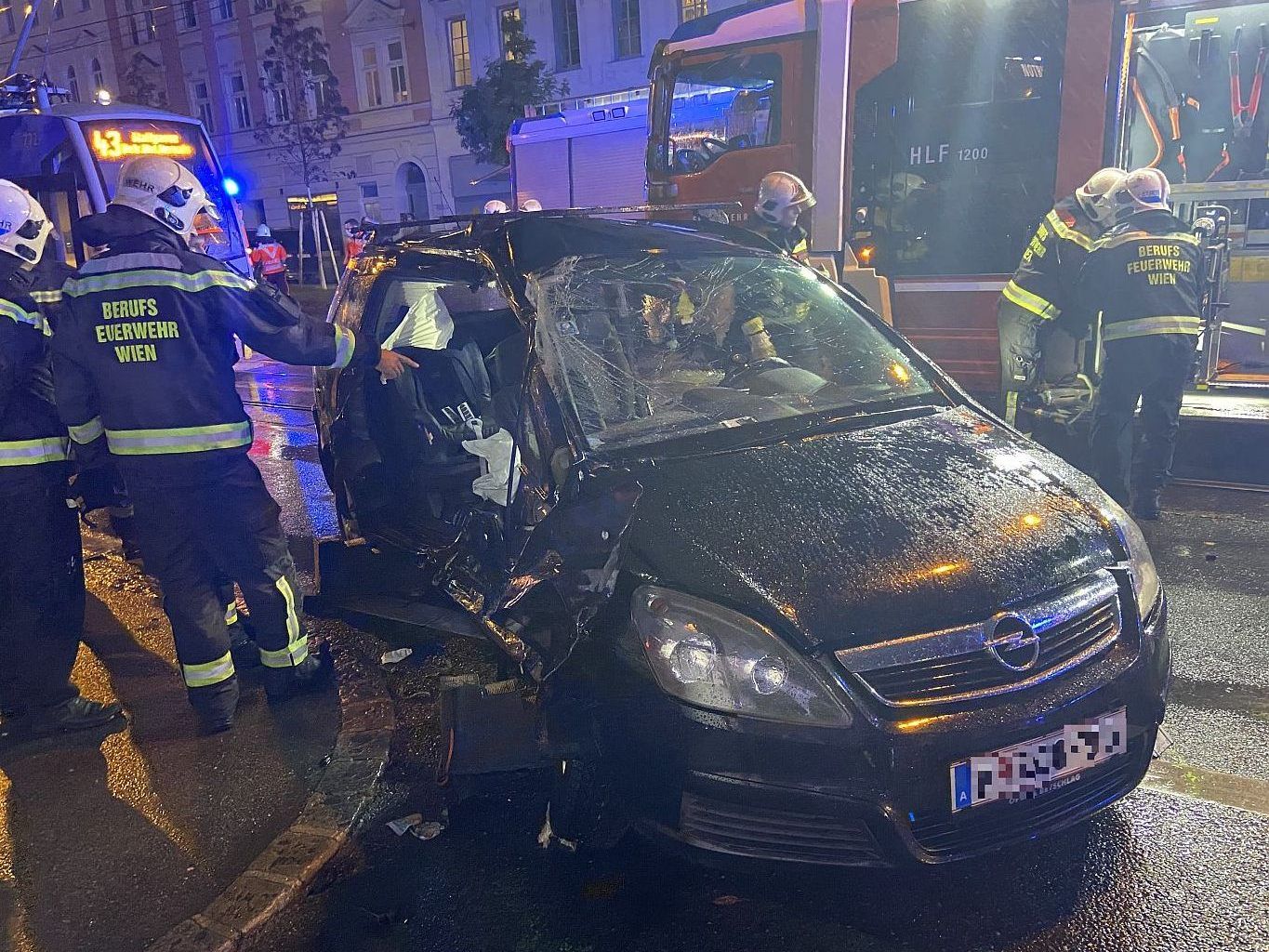 Der Unfall ereignete sich auf der Hernalser Hauptstraße-