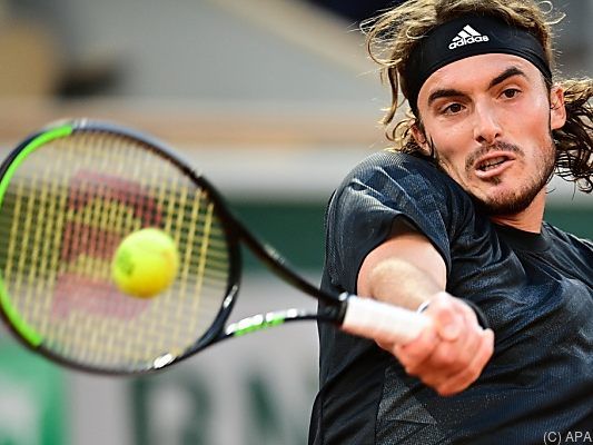 Stefanos Tsitsipas schlug Andrej Rublew 7:5,6:2,6:3 Stefanos Tsitsipas schlug Andrej Rublew 7:5,6:2,6:3