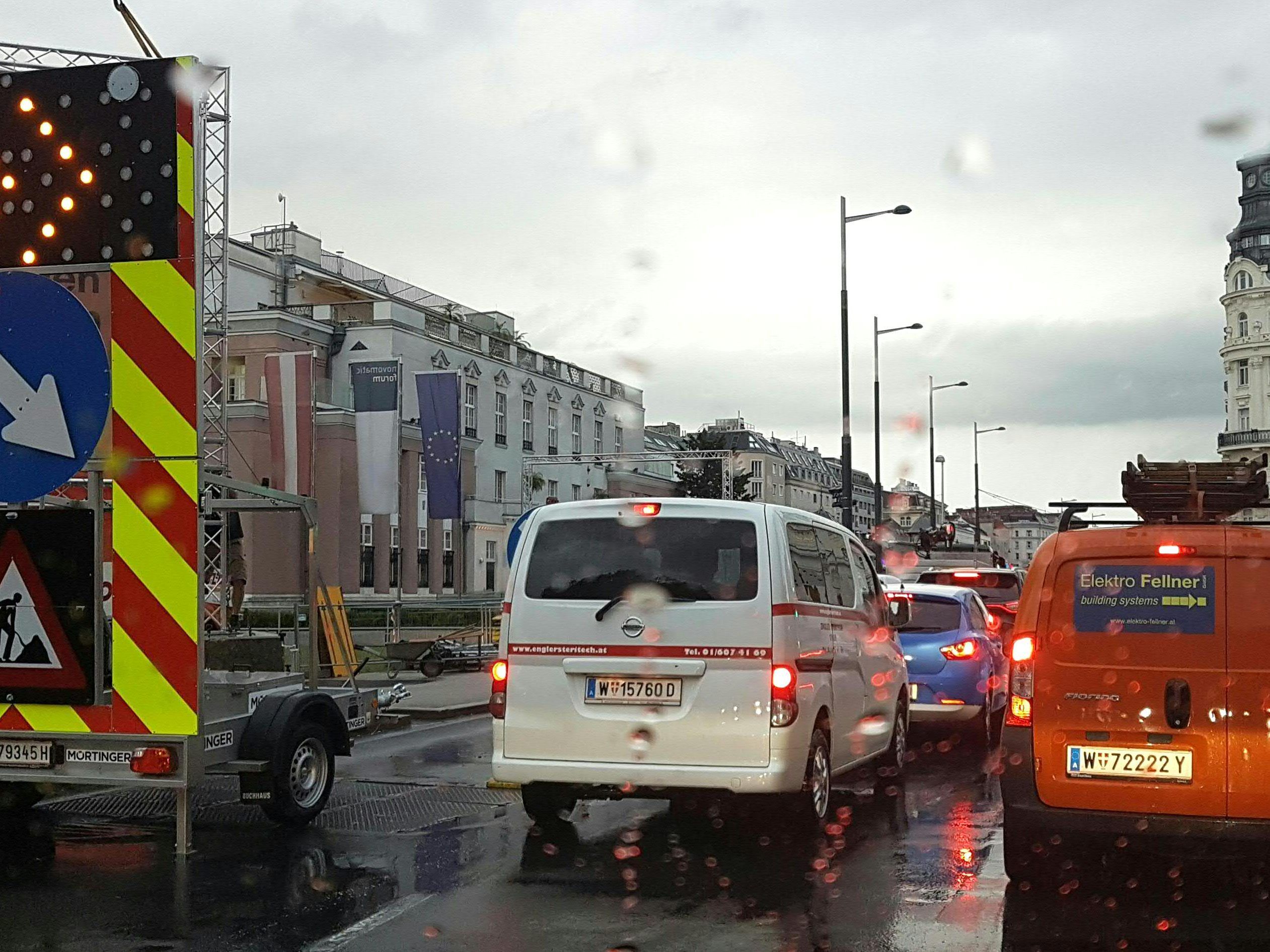 Ab 27. Oktober wird eine Baustelle auf der Linken Wienzeile für Staus sorgen.