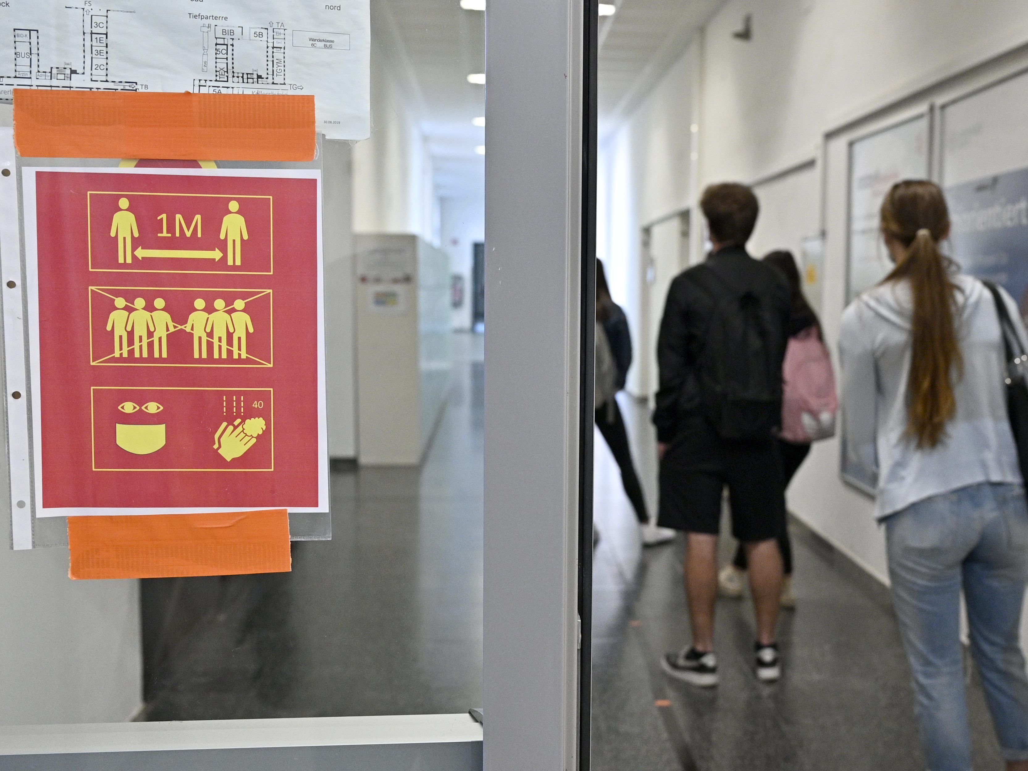 Insgesamt gibt es derzeit 458 aktive Coronavirus-Fälle an Wiener Schulen