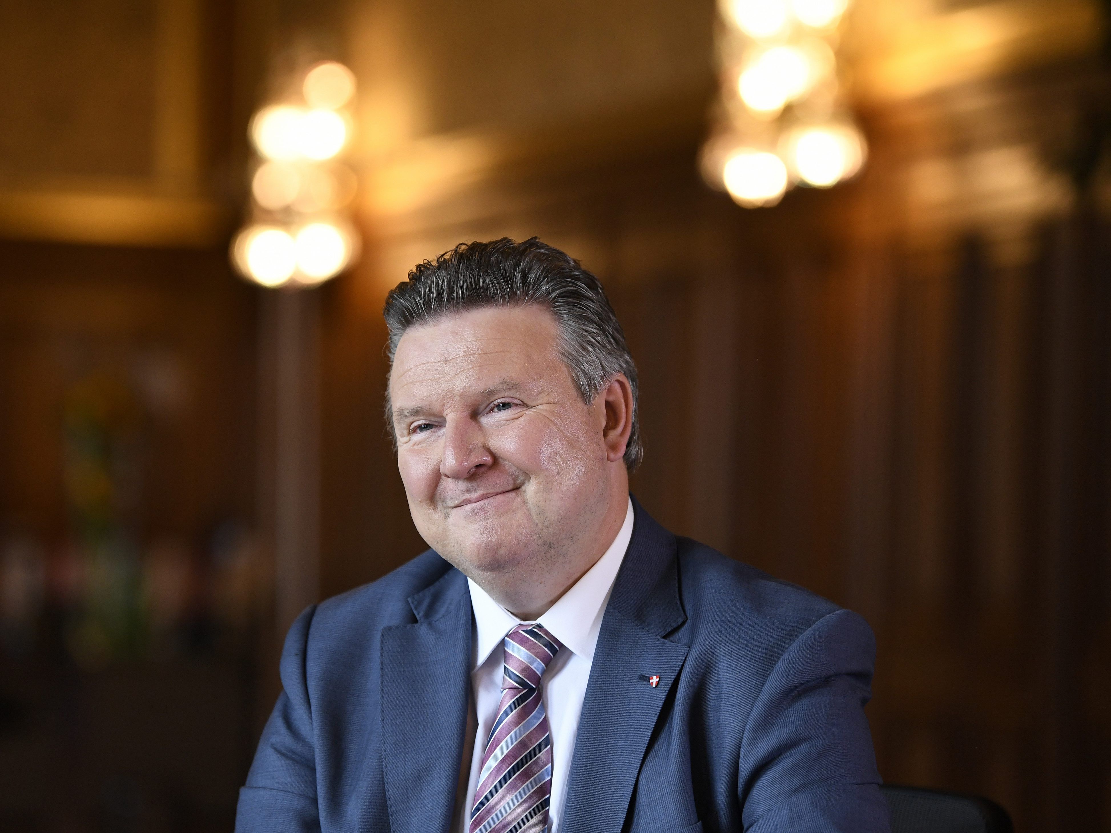 Bürgermeister Michael Ludwig vor der Wien-Wahl im VIENNA.at-Interview. Bürgermeister Michael Ludwig vor der Wien-Wahl im VIENNA.at-Interview.