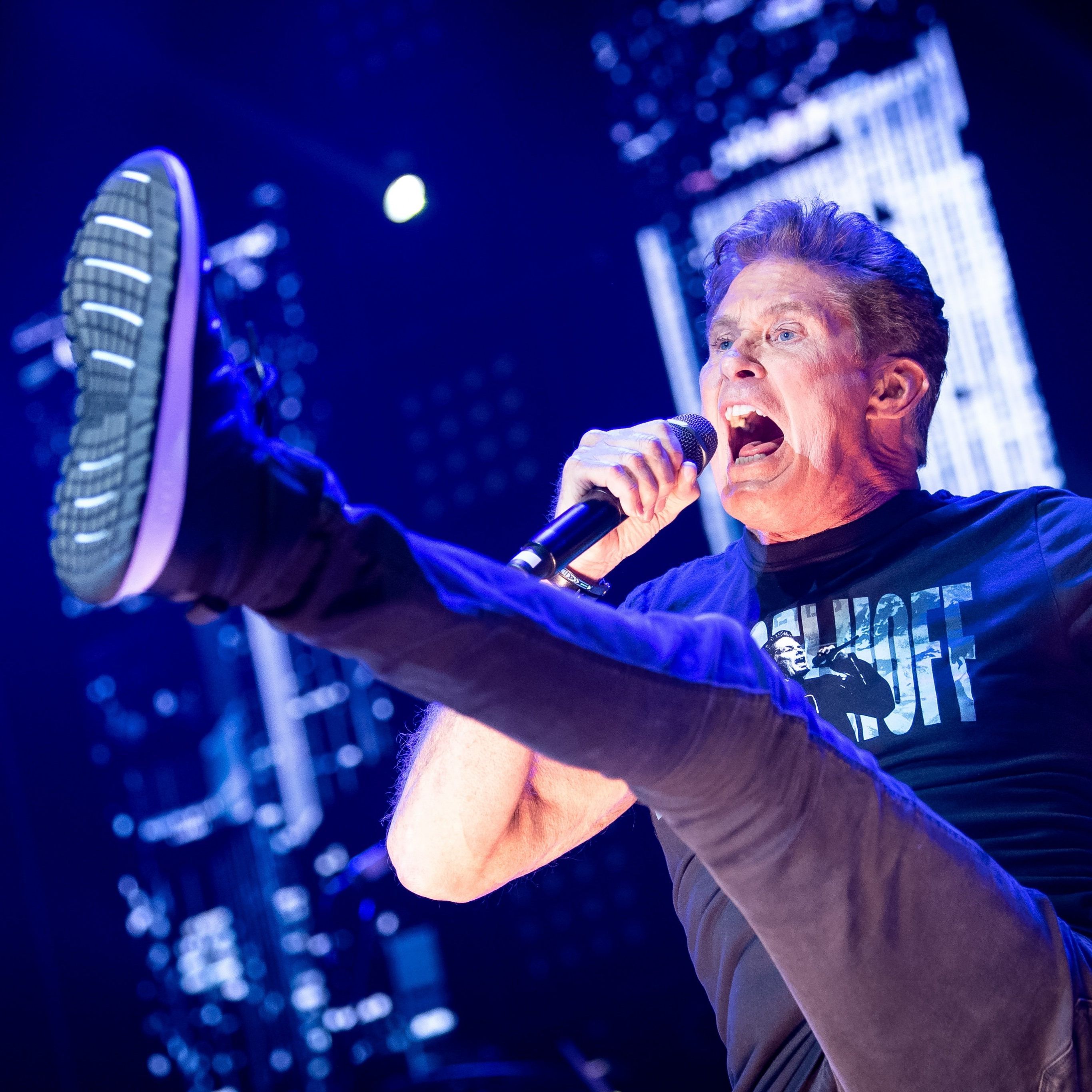 David Hasselhoff hat gemeinsam mit der Wiener Heavy Metal Band CueStack einen Song aufgenommen.