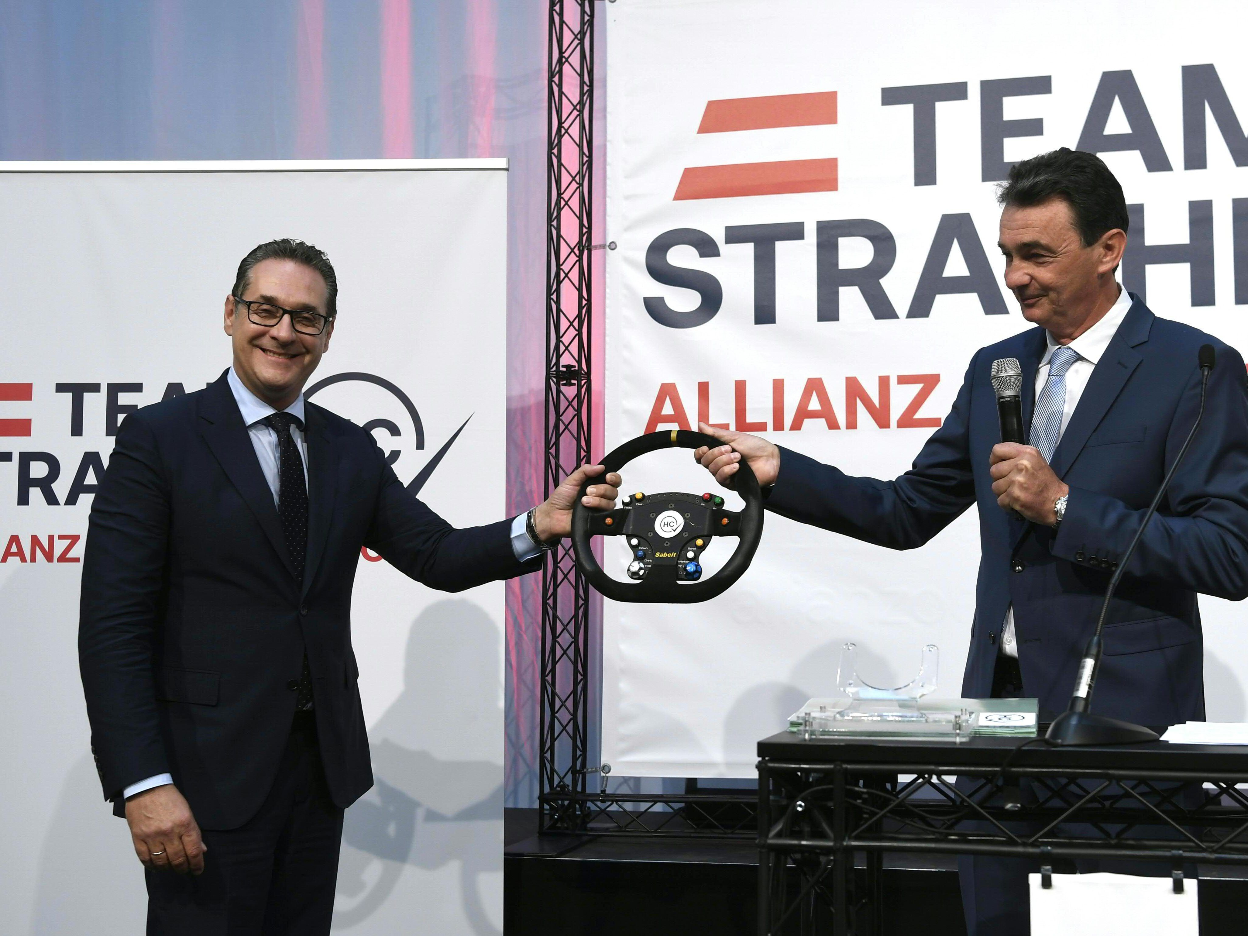 Wie es mit dem Team Strache weitergeht, ist nicht nicht offiziell bekanntgegeben worden