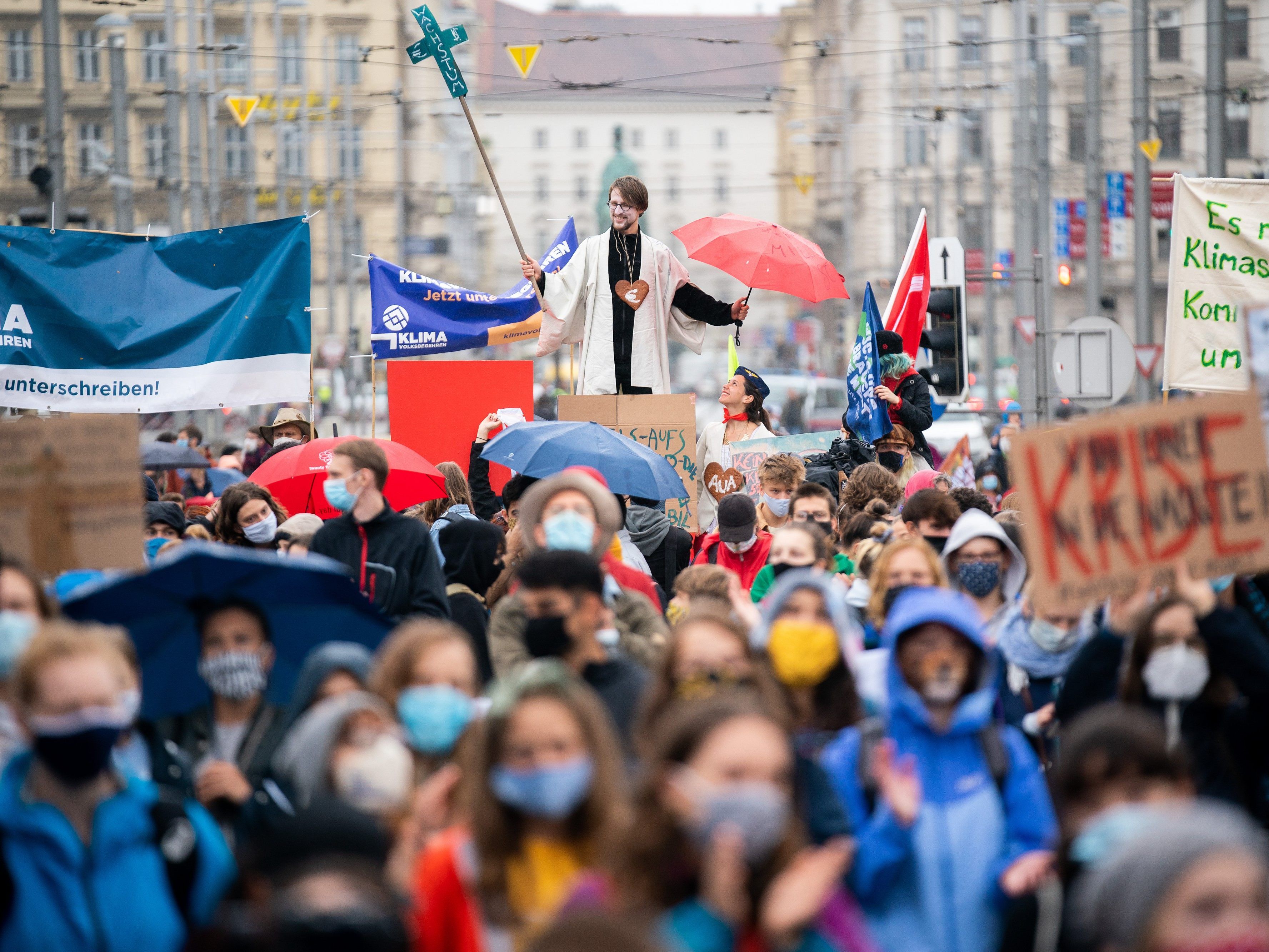 Am Samstag wurde in Wien demonstriert. Am Samstag wurde in Wien demonstriert.