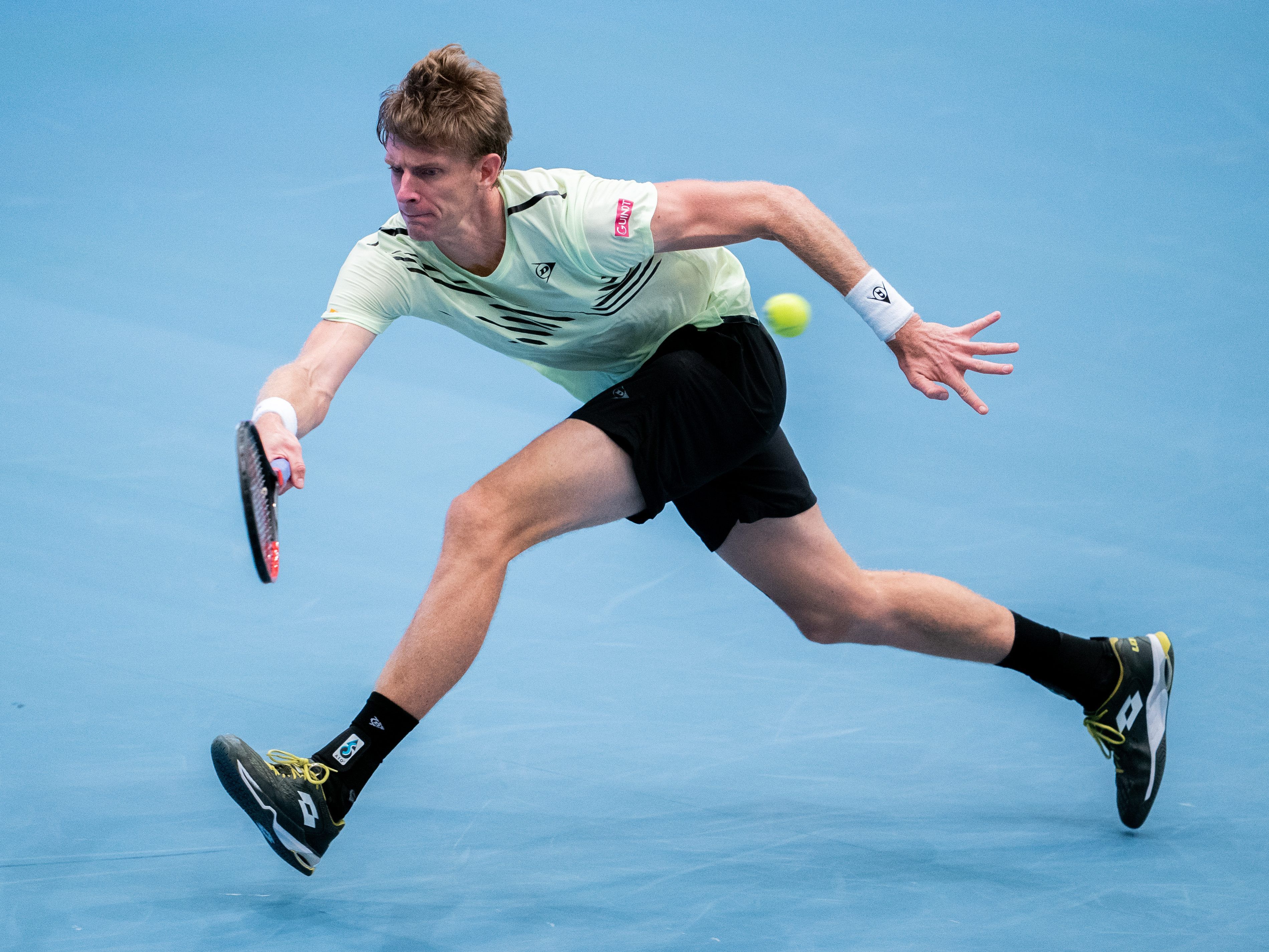 Anderson ist der erste Halbfinalist beim Erste Bank Open in Wien. Anderson ist der erste Halbfinalist beim Erste Bank Open in Wien.
