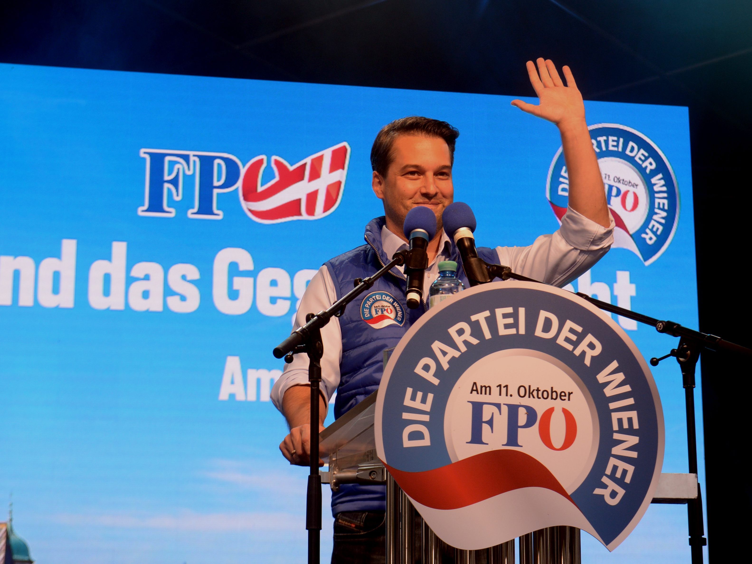 LIVE-Stream von der Wahlkampfveranstaltung der FPÖ Wien.