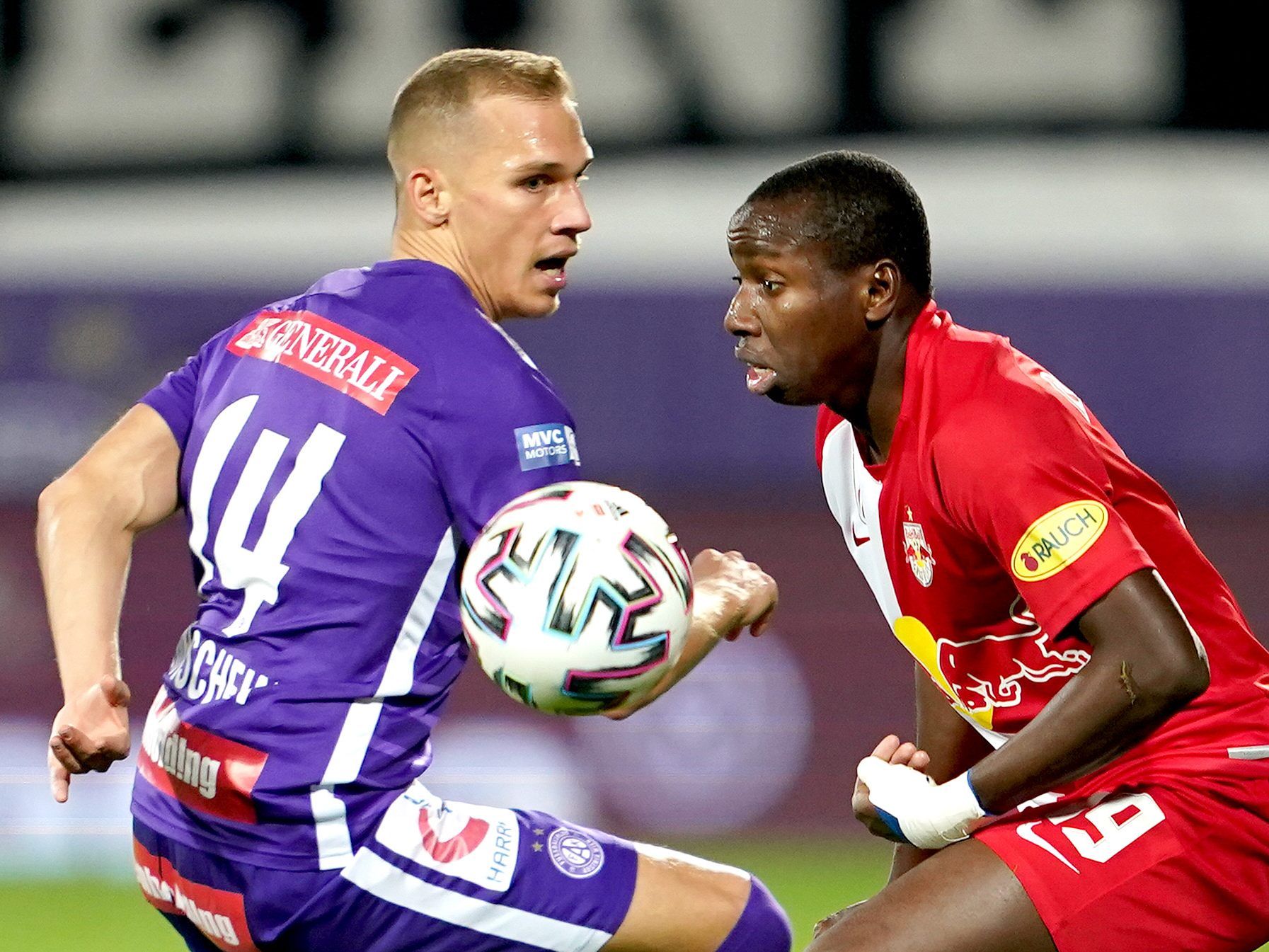 Salzburg siegte gegen die Austria erstmals in der laufenden Saison "zu Null". Salzburg siegte gegen die Austria erstmals in der laufenden Saison "zu Null".