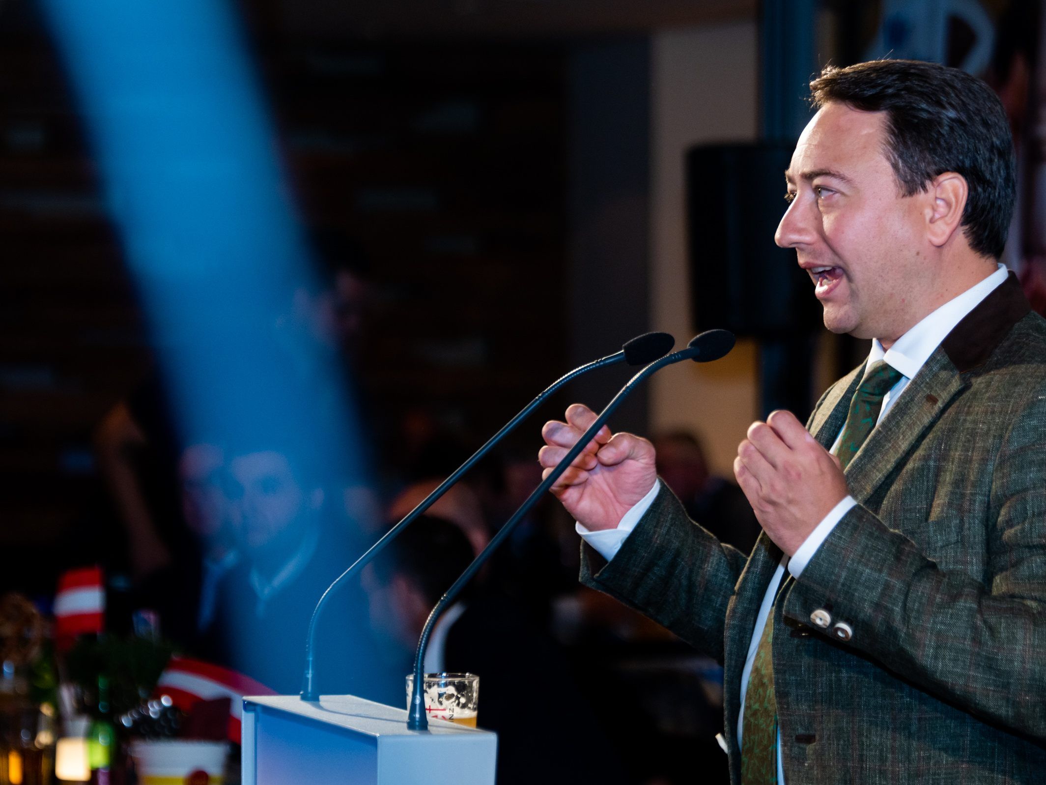 Haimbuchner lehnt eine Personaldebatte auf Bundesebene ab.