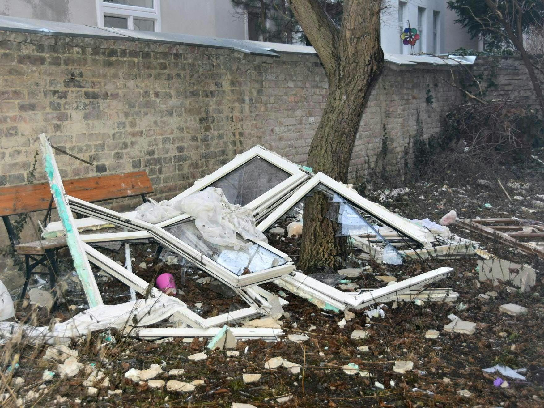 Ein Mann kam bei der Explosion ums Leben.