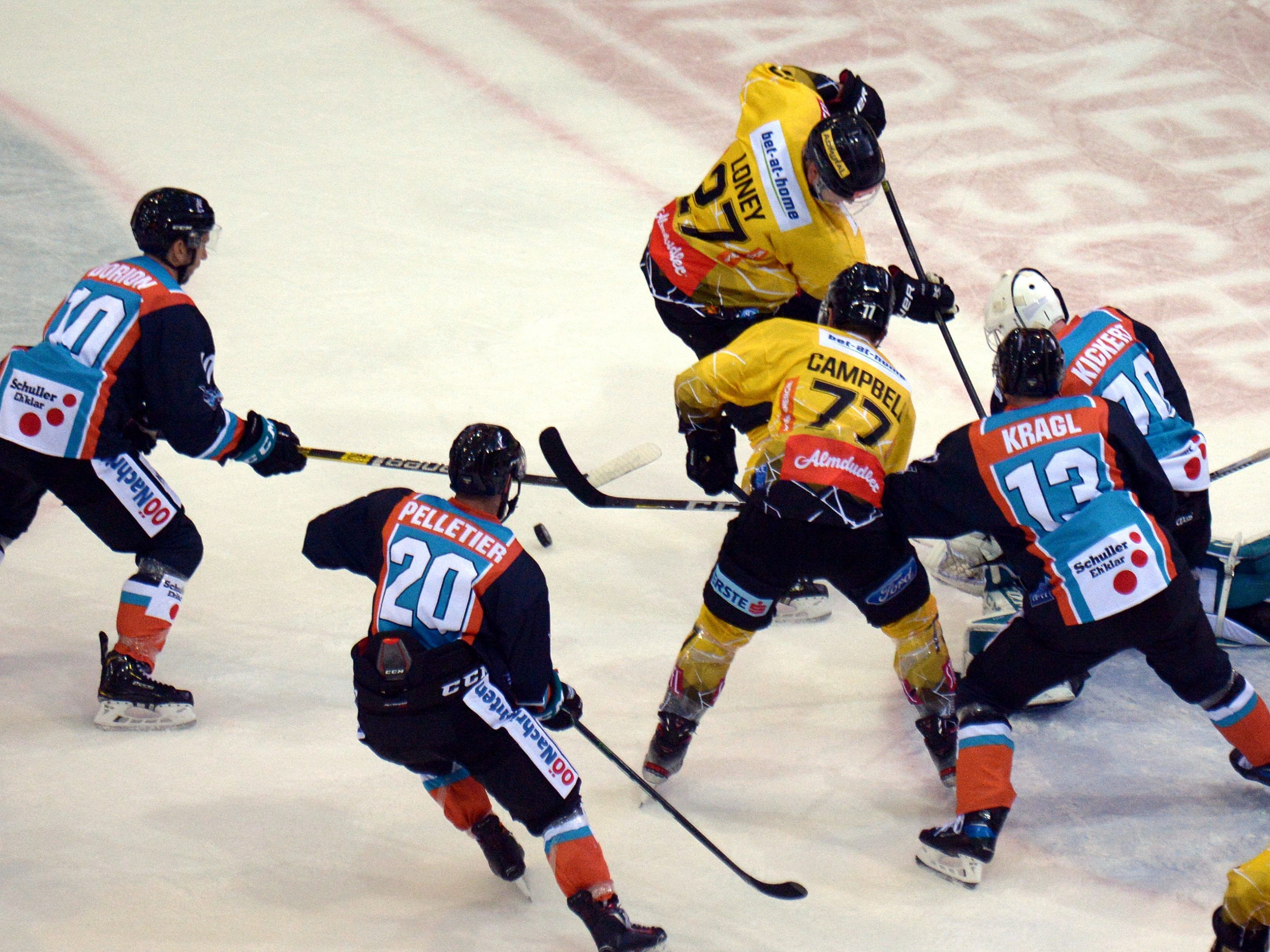 Die Vienna Captials konnten sich an die Tabellenspitze spielen.