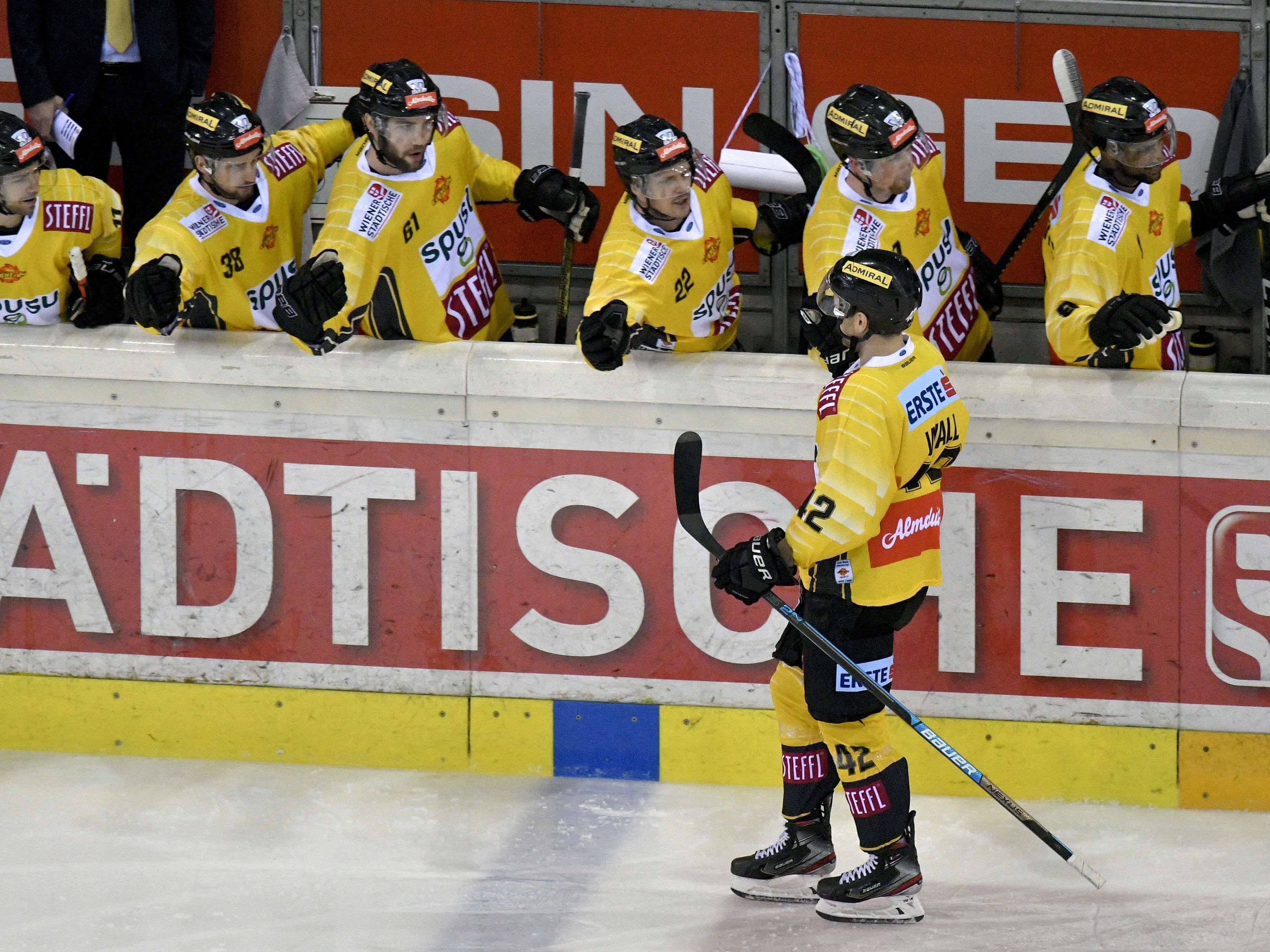 Die Vienna Capitals konnten einen Sieg verbuchen. Die Vienna Capitals konnten einen Sieg verbuchen.