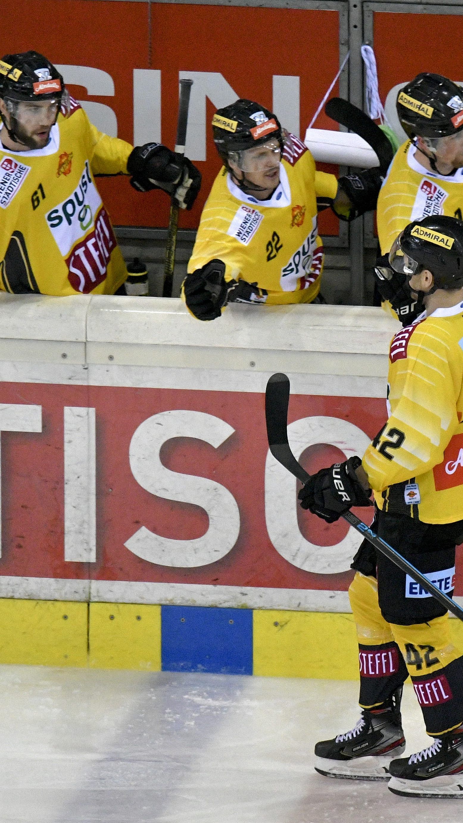 Die Vienna Capitals konnten einen Sieg verbuchen.