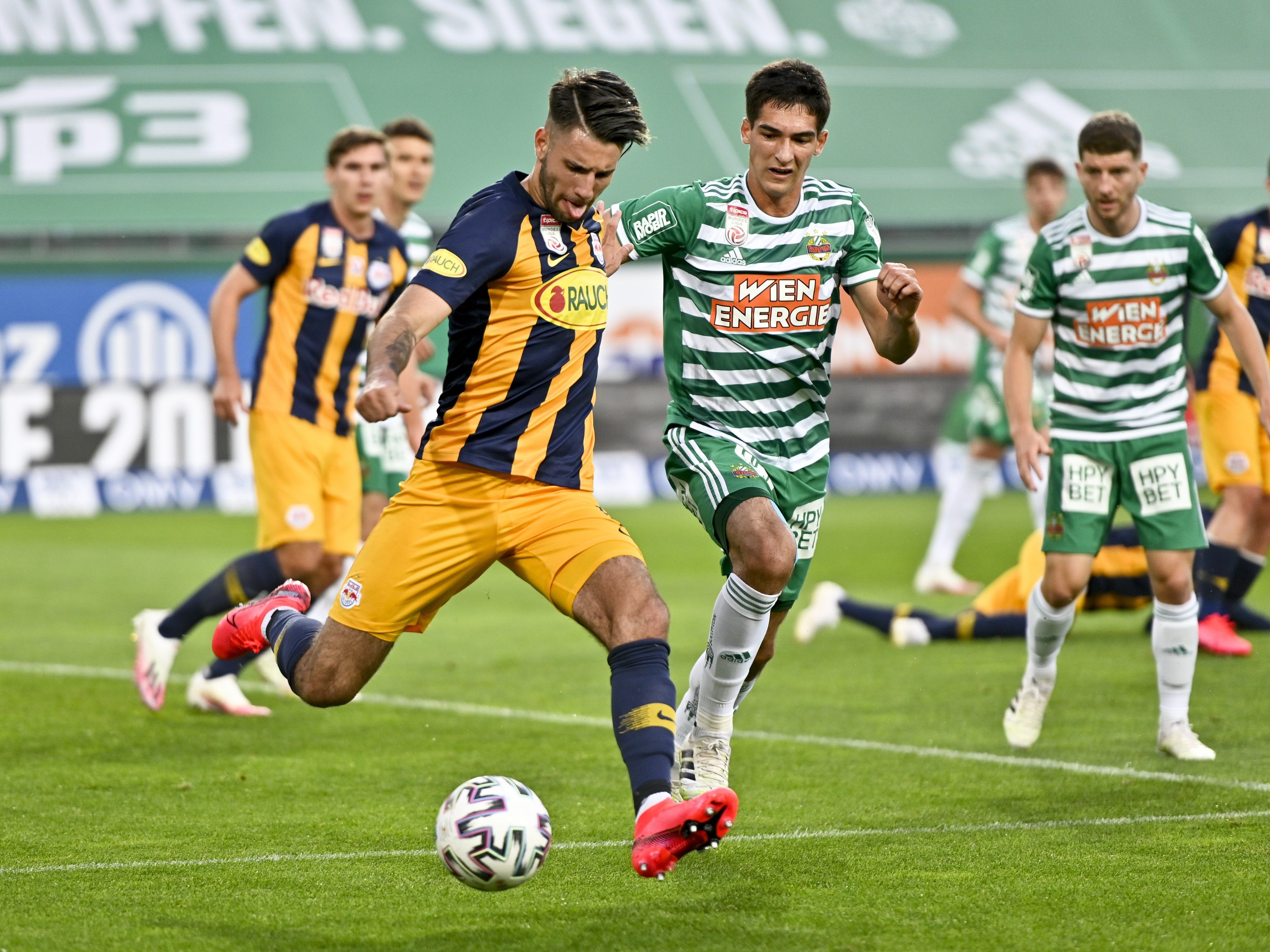 Schlager im ÖFB-Cup-Achtelfinale: Rapid Wien trifft auf Red Bull Salzburg.