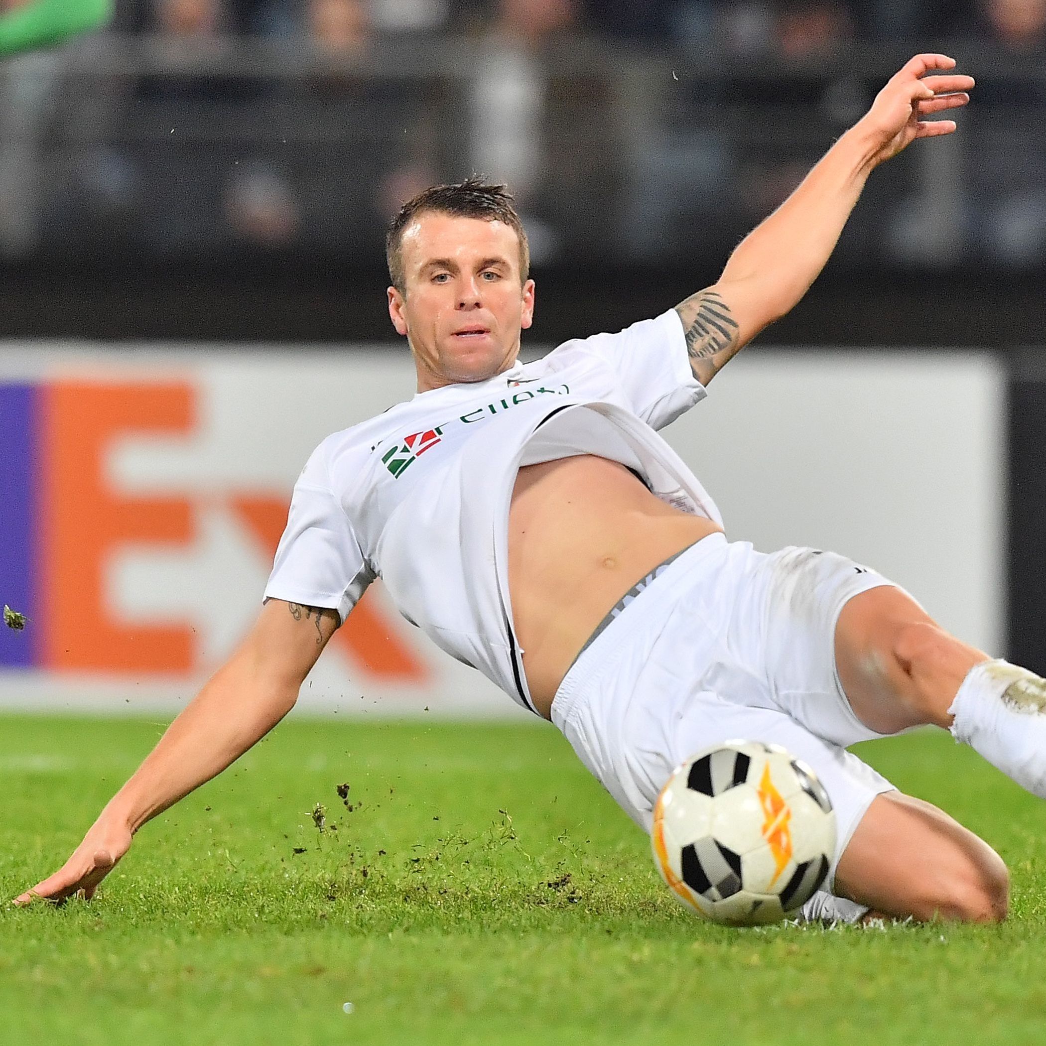 Marcel Ritzmaier hat am Samstag ein Traumdebüt bei Rapid Wien gefeiert.