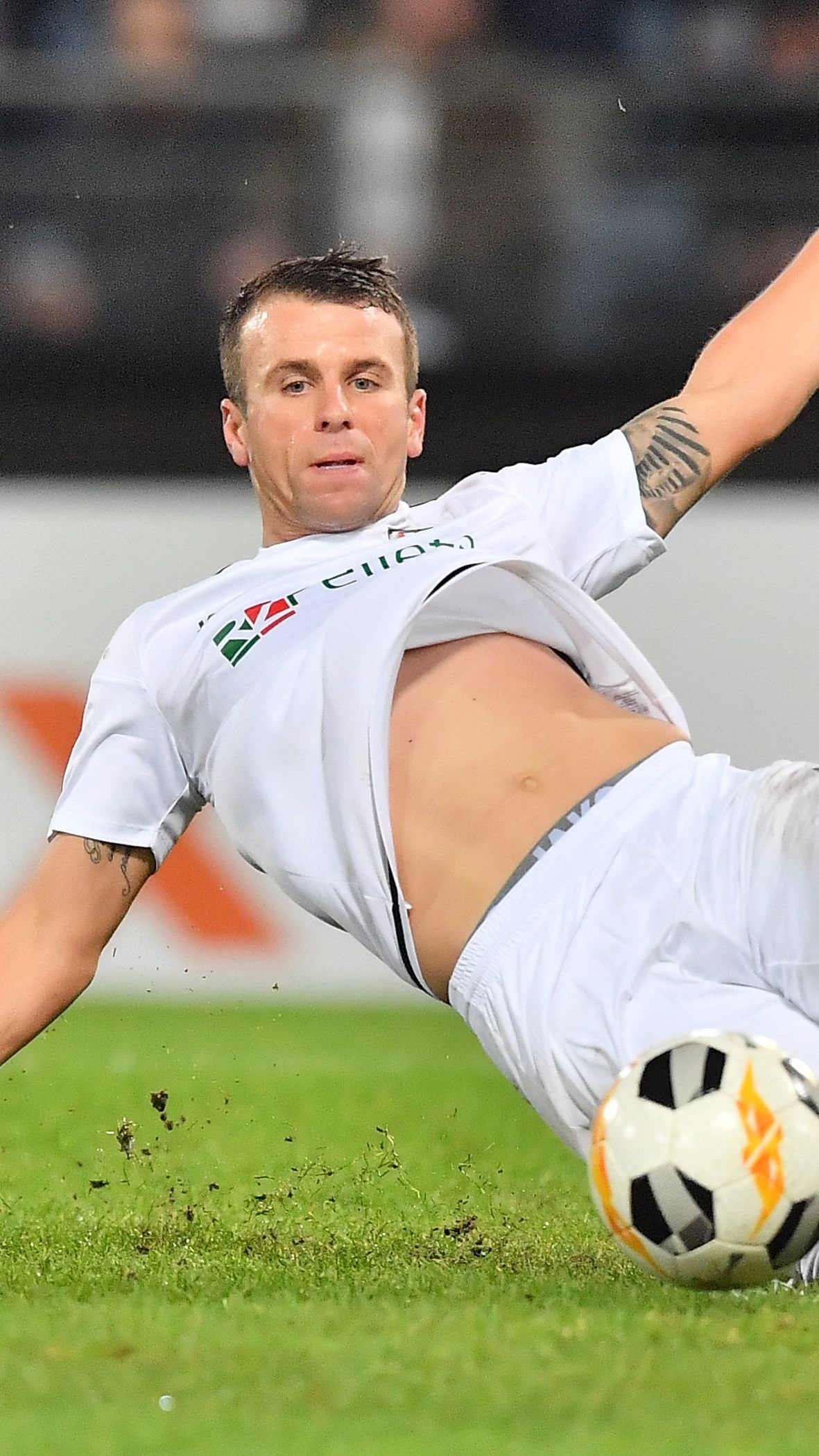 Marcel Ritzmaier hat am Samstag ein Traumdebüt bei Rapid Wien gefeiert.