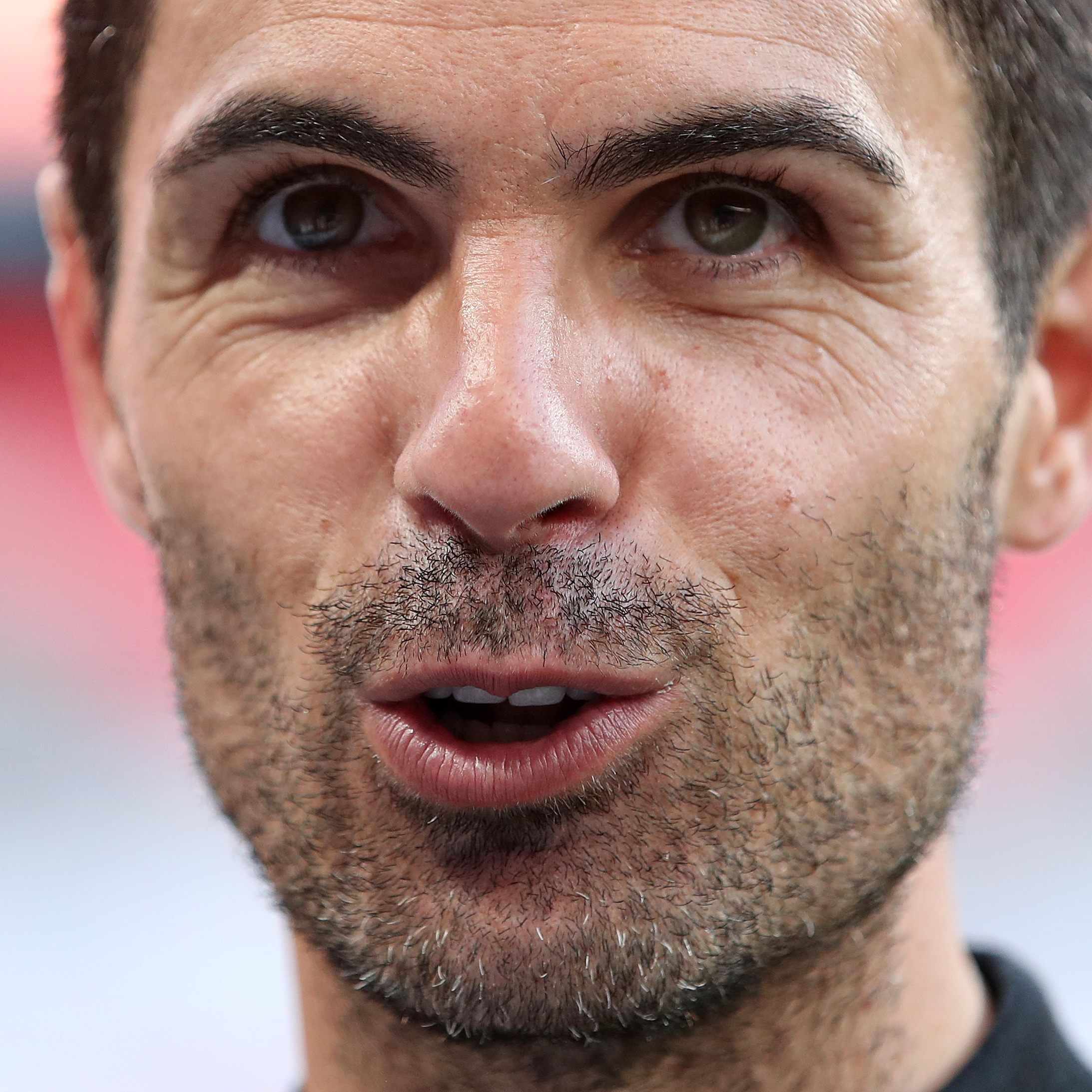 Arsenal-Trainer Mikel Arteta freut sich bereits auf die Rapid Wien-Fans.