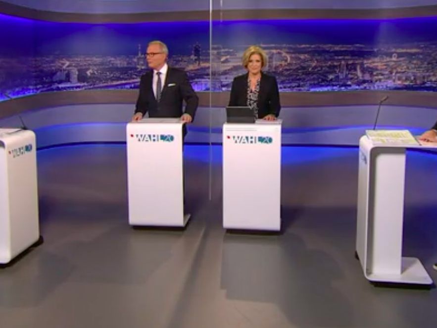 Am Freitag trafen Nepp und Strache aufeinander. Am Freitag trafen Nepp und Strache aufeinander.