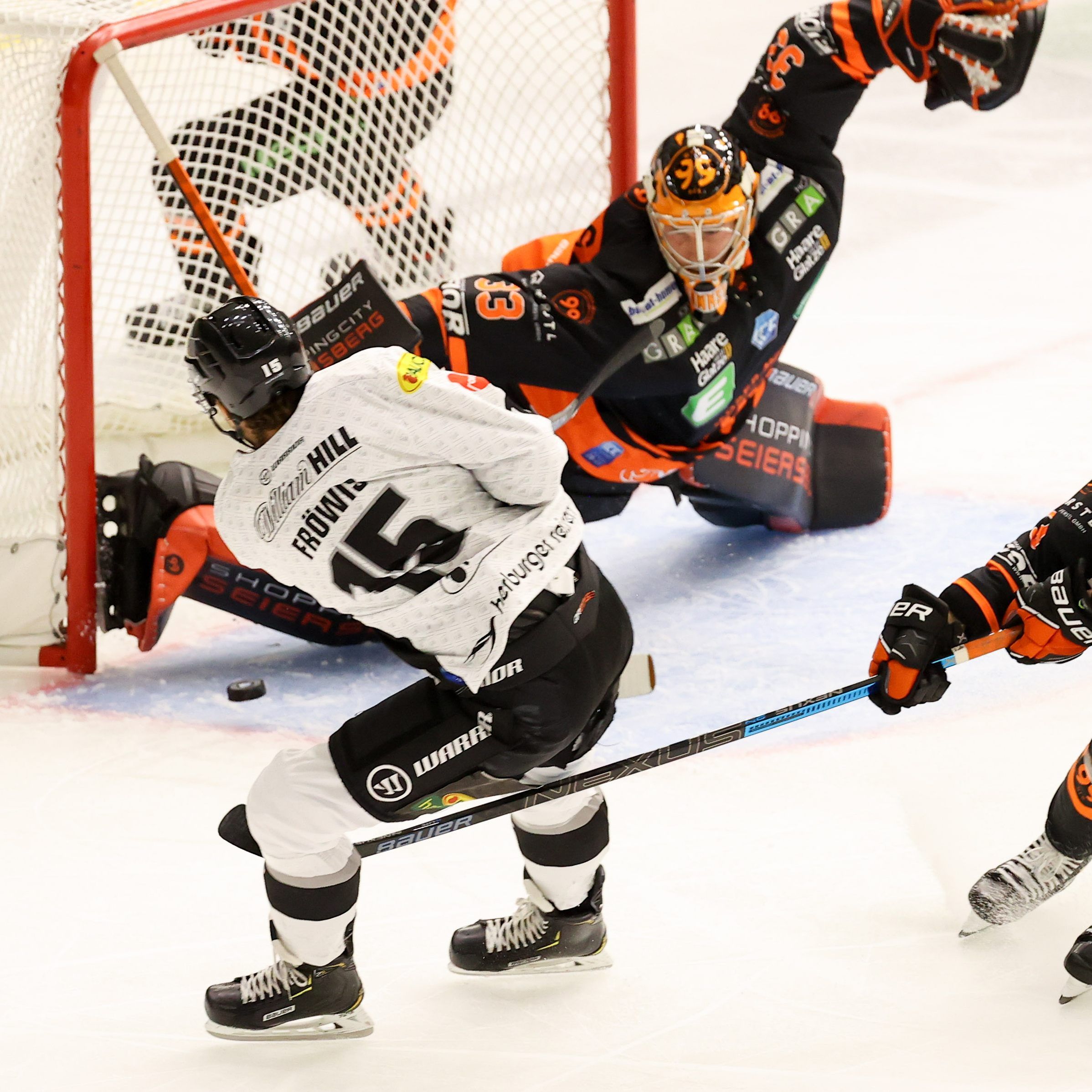 Fröwis leitete mit seinem Treffer zum 1:0 den ersten Saisonsieg der Bulldogs ein.