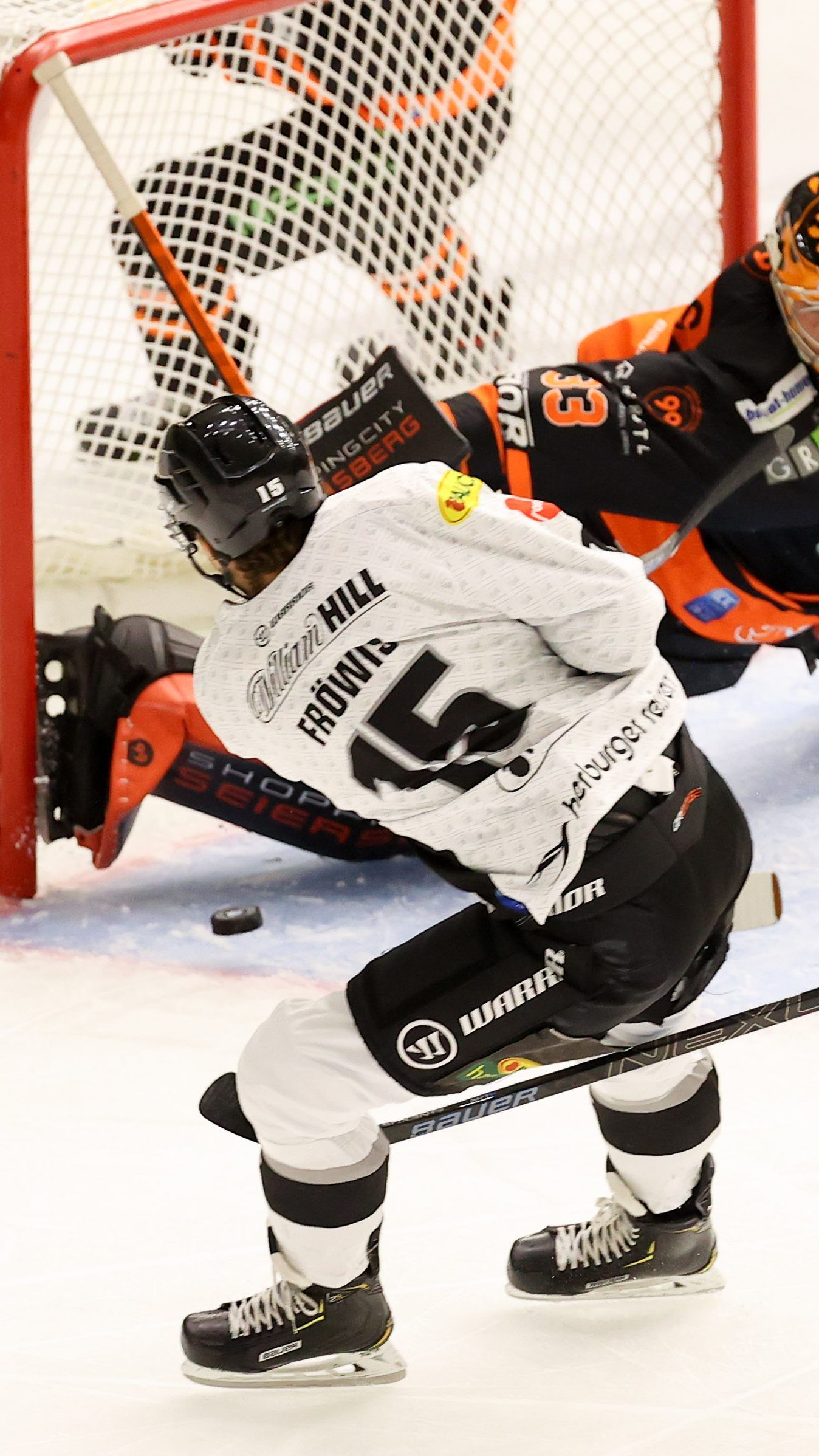 Fröwis leitete mit seinem Treffer zum 1:0 den ersten Saisonsieg der Bulldogs ein.