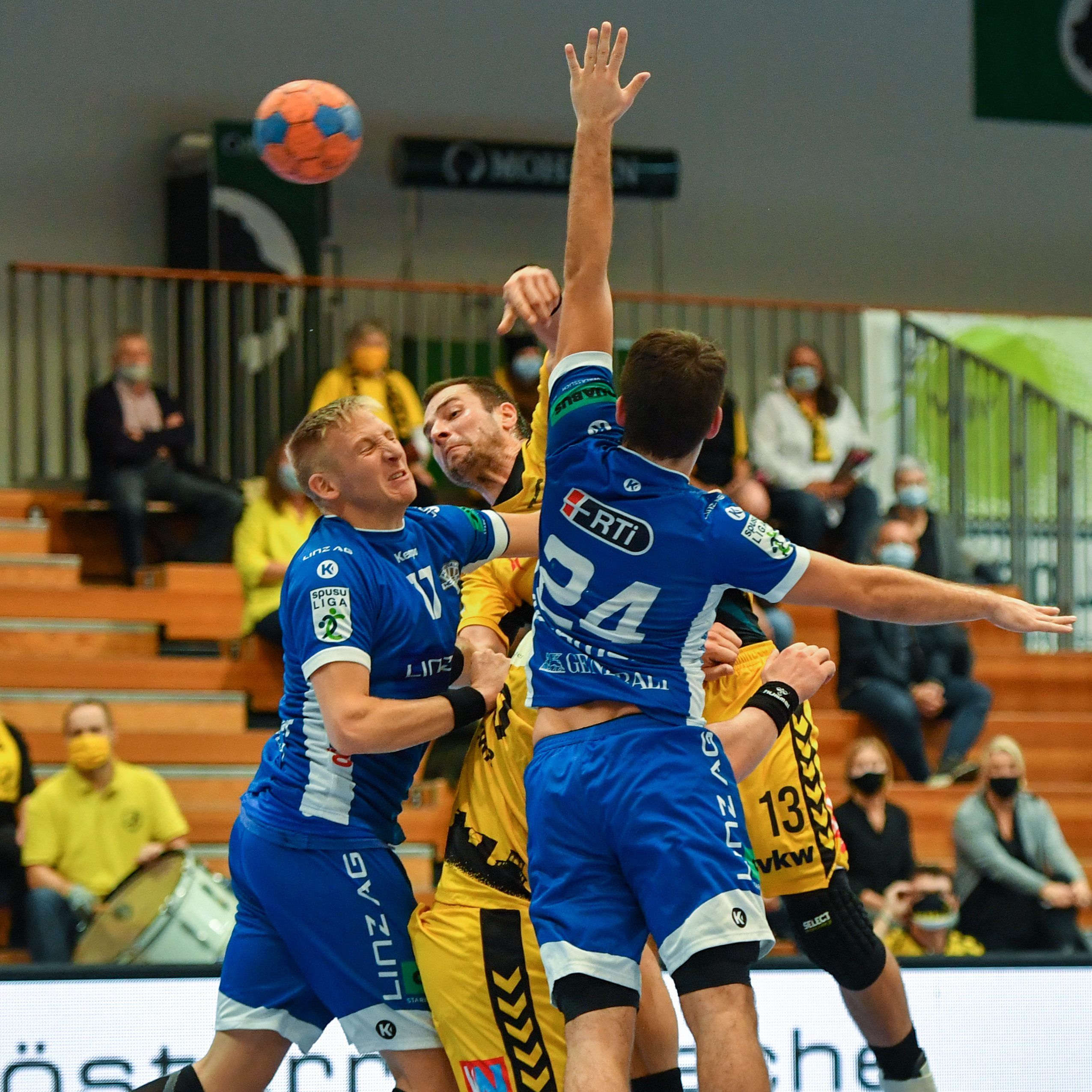 Die Bregenzer kamen gegen die Linzer Defensive zu selten zum Erfolg.