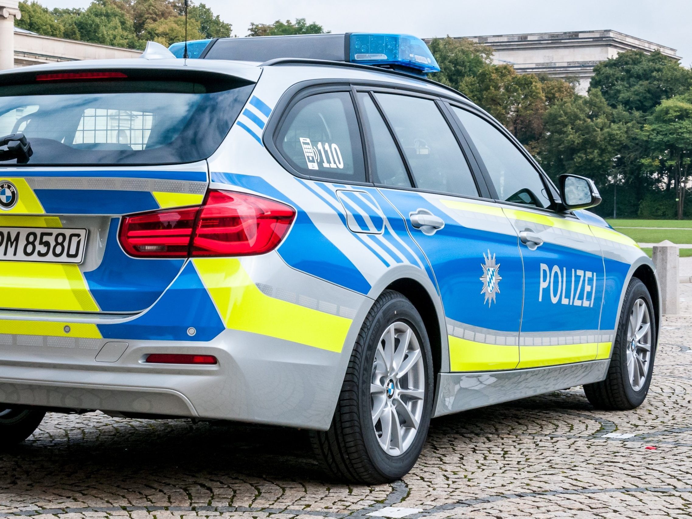 Die Streifen der Polizei mussten die Täter nur noch aufsammeln.