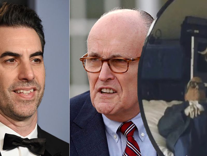 "Borat" ist wieder da. "Borat" ist wieder da.