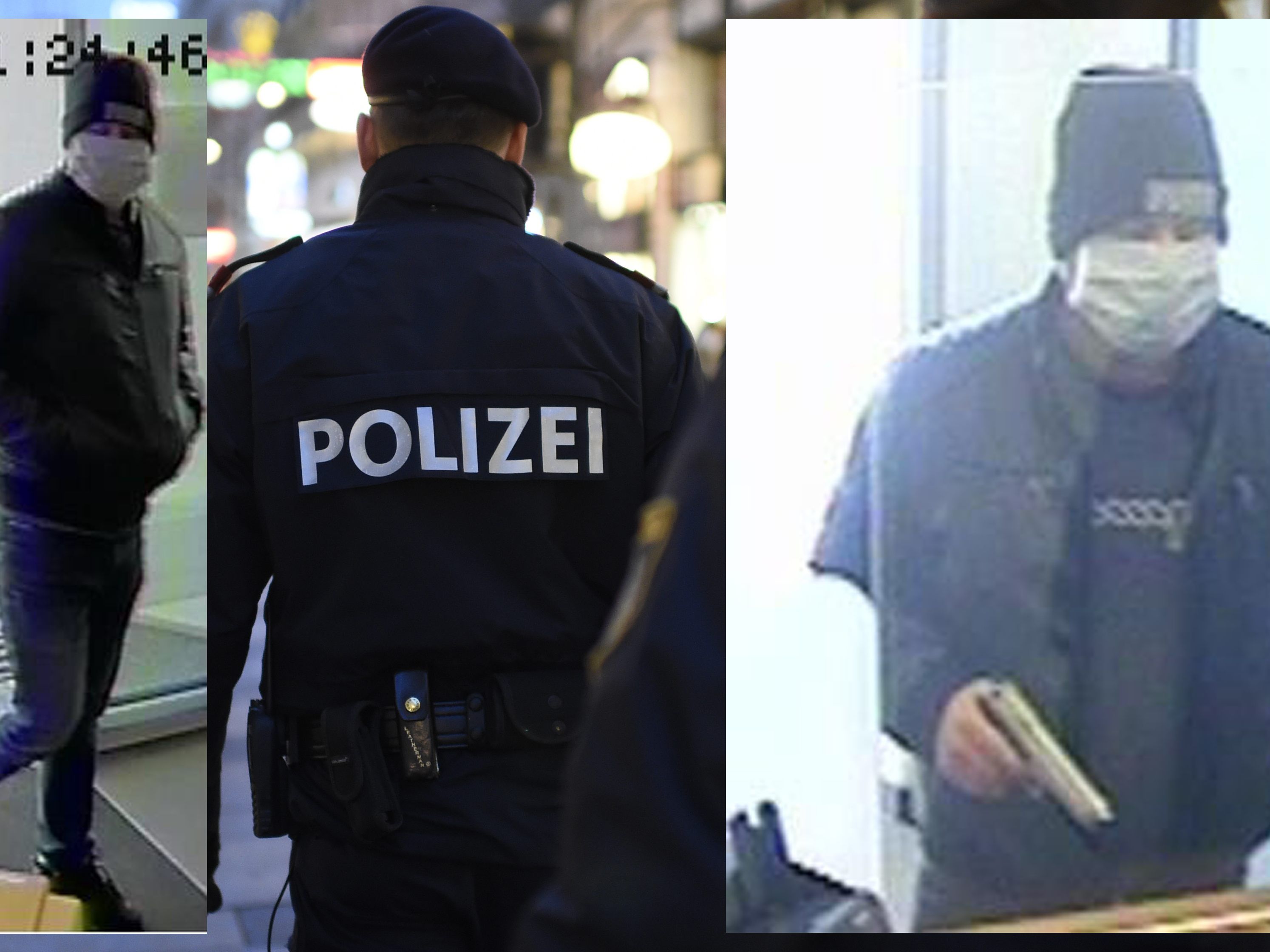 Die Wiener Polizei bittet um Hinweise zu dem flüchtigen Bankräuber.