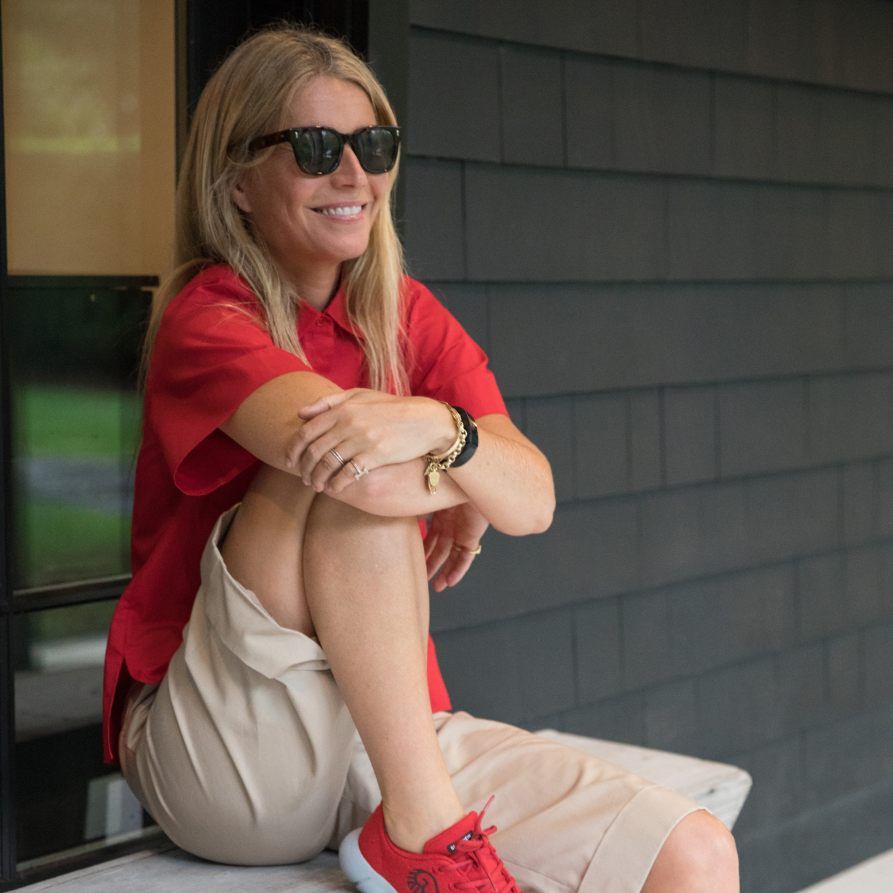 Gwyneth steht auf Giesswein.