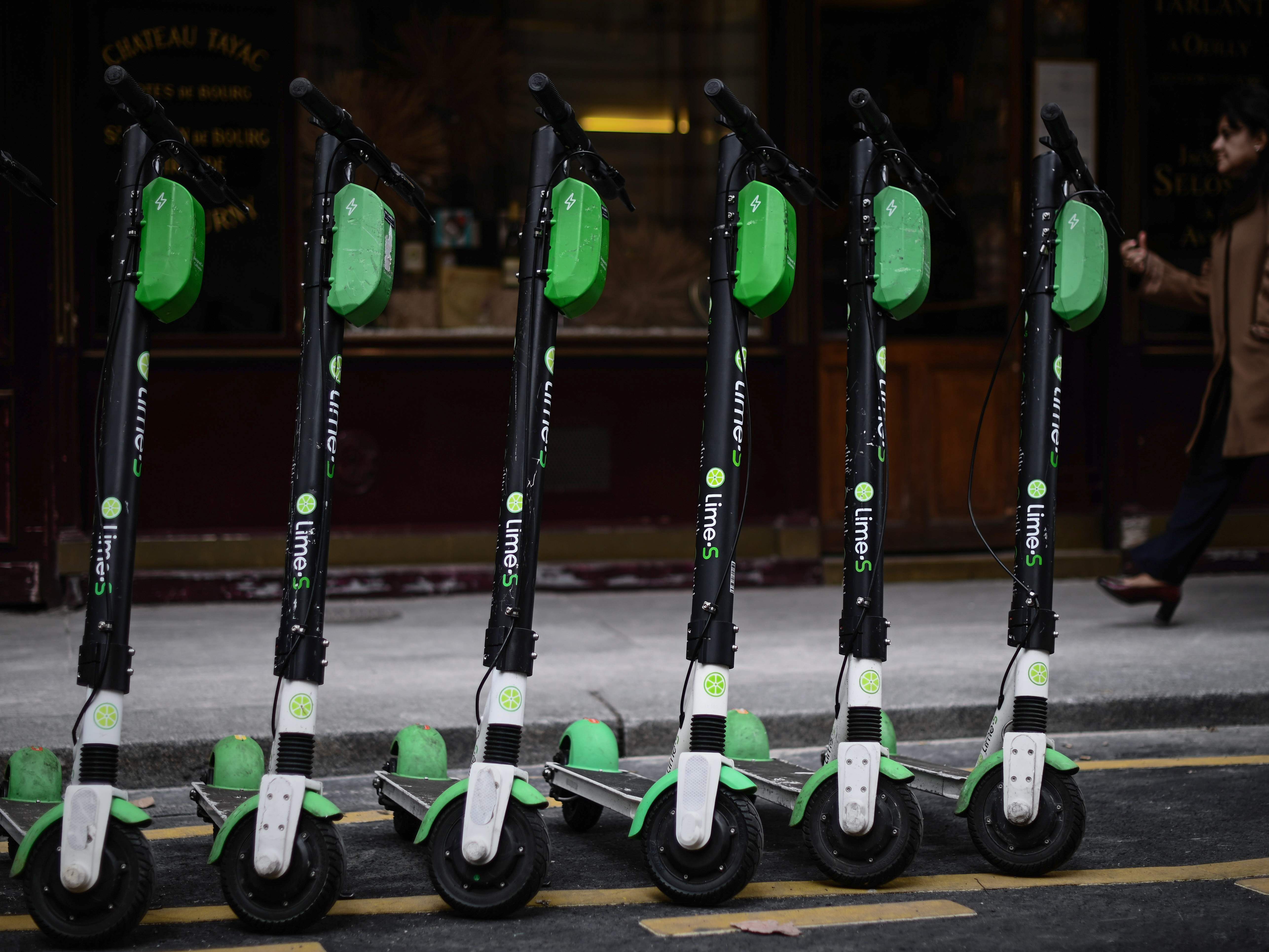 Mit Lime kann man am 11. Oktober gratis zur Wien-Wahl rollern.