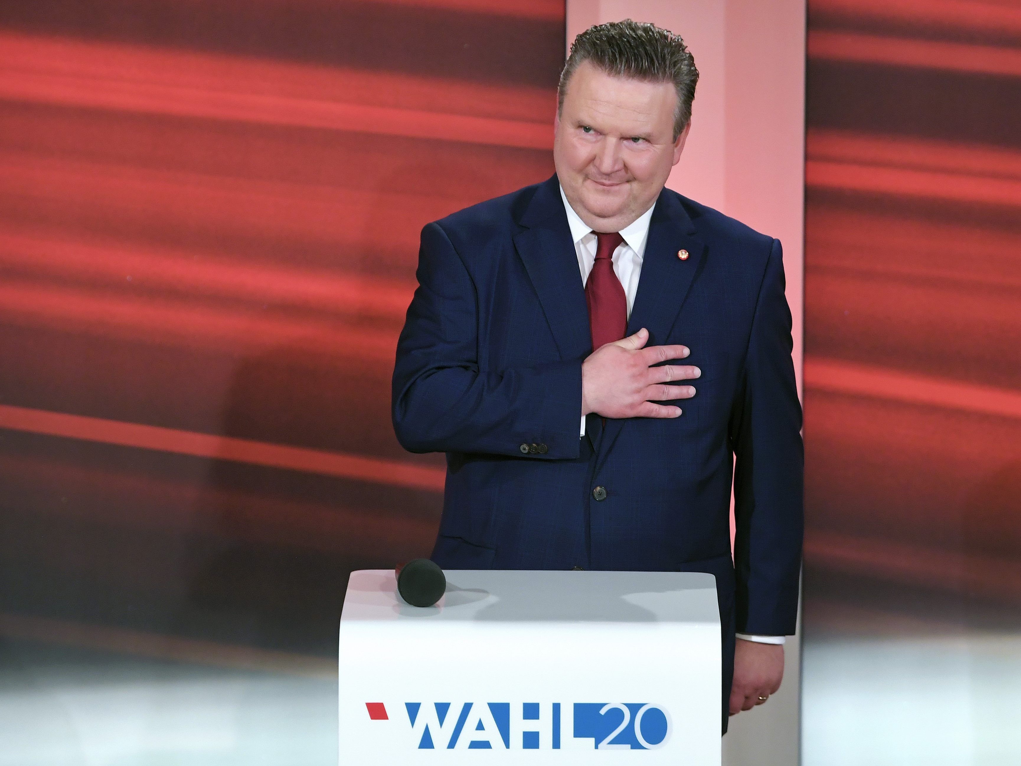 Bürgermeister Michael Ludwig ist zufrieden mit seiner ersten Wien-Wahl.