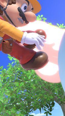 Mario trifft Minecraft.