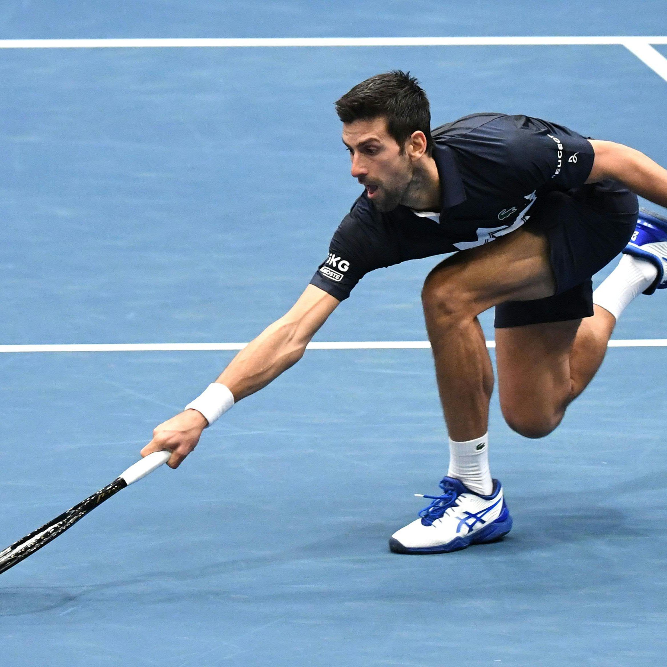 Novak Djokovic musste sich dennoch anstrengen.