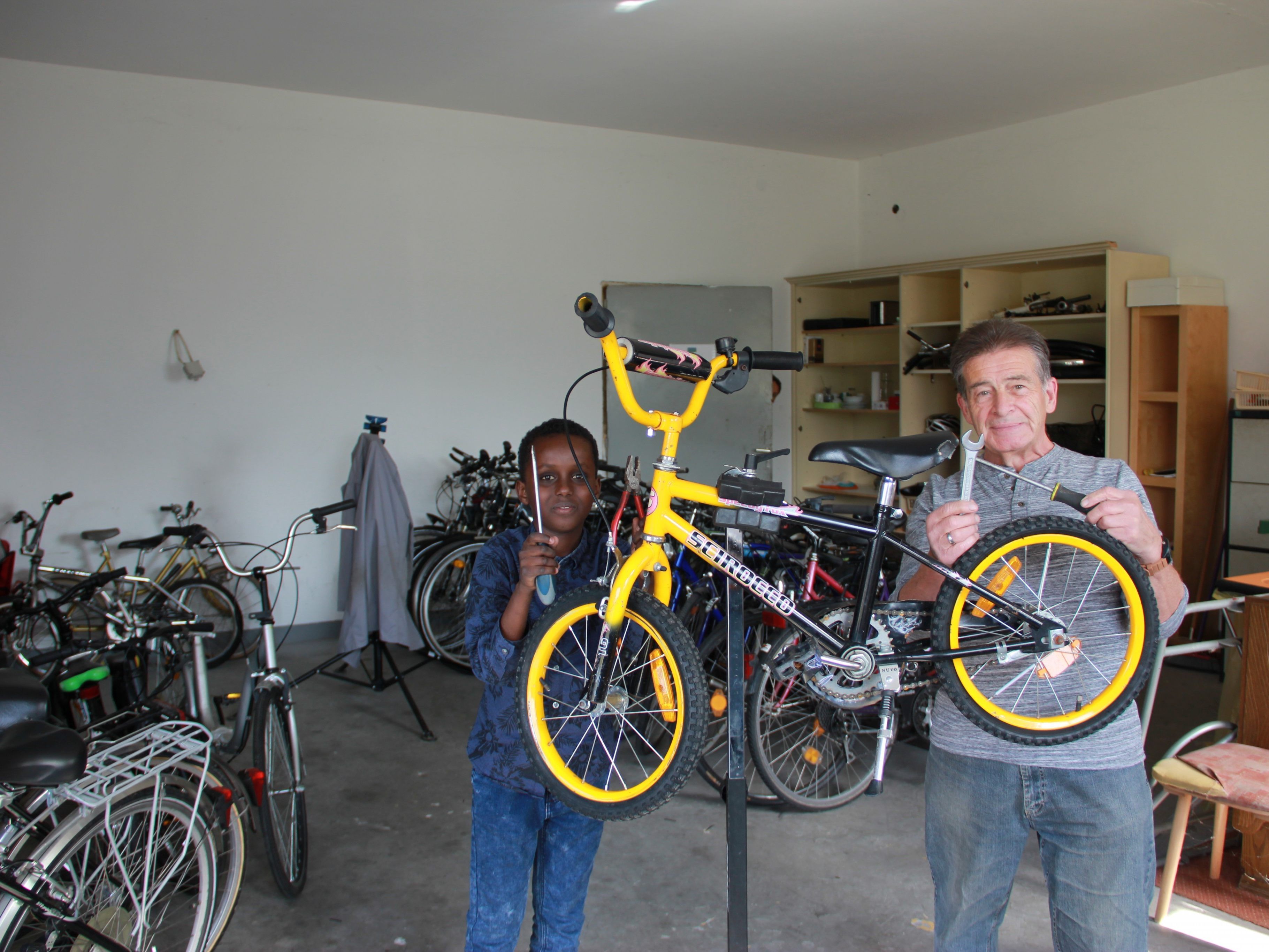 Die Fahrradsammelaktion fördert Integration und sanfte Mobilität im Vorderland. Die Fahrradsammelaktion fördert Integration und sanfte Mobilität im Vorderland.