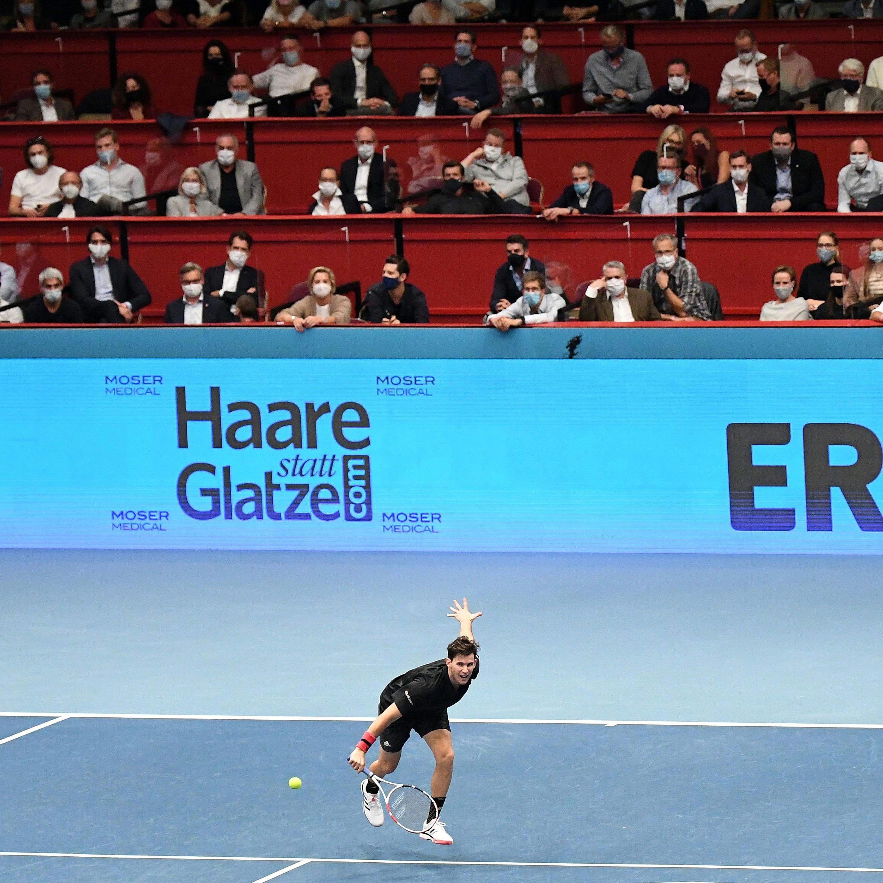 Dominic Thiem genießt seine Auftritte in der Stadthalle.