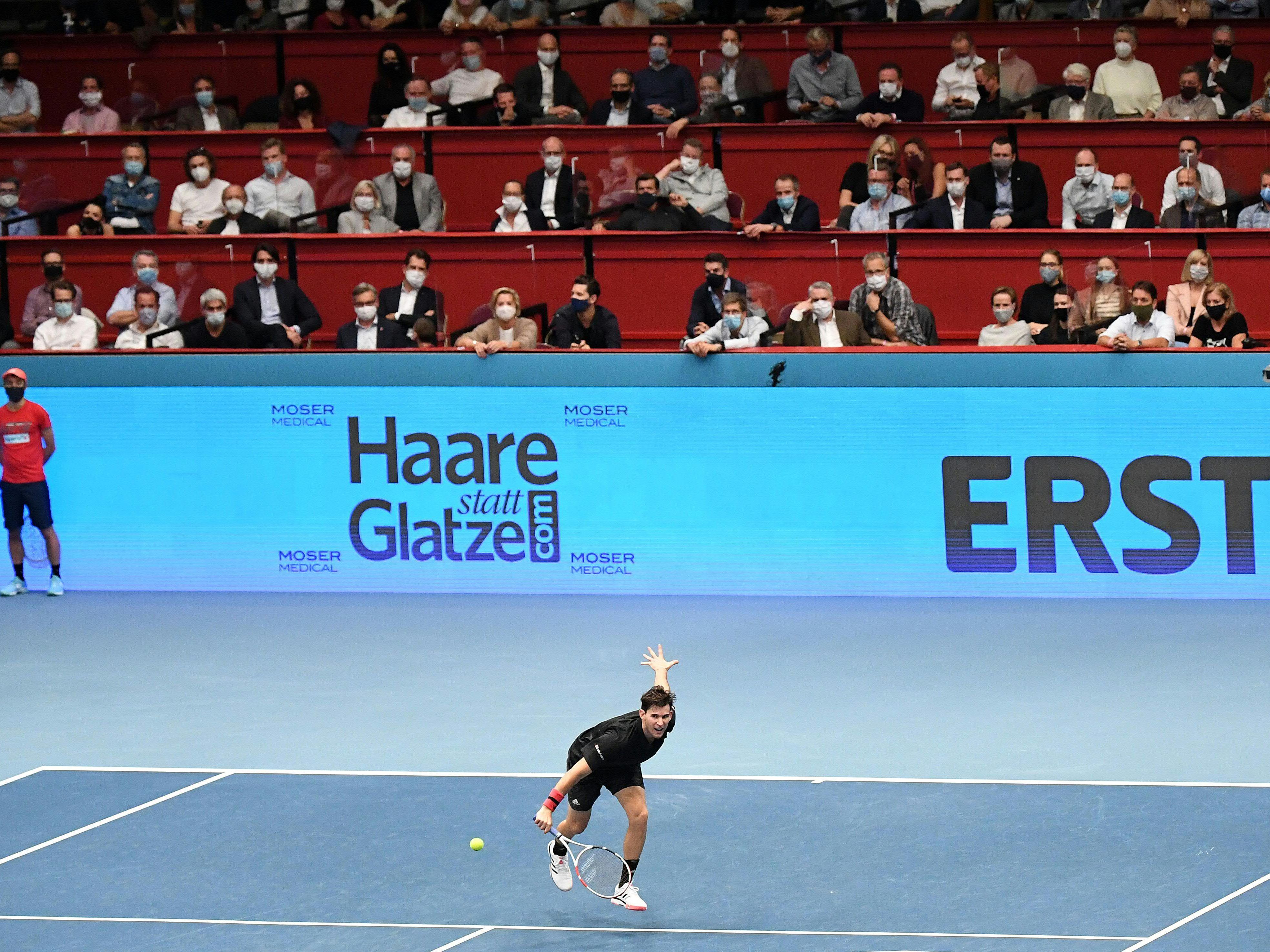 Dominic Thiem genießt seine Auftritte in der Stadthalle.