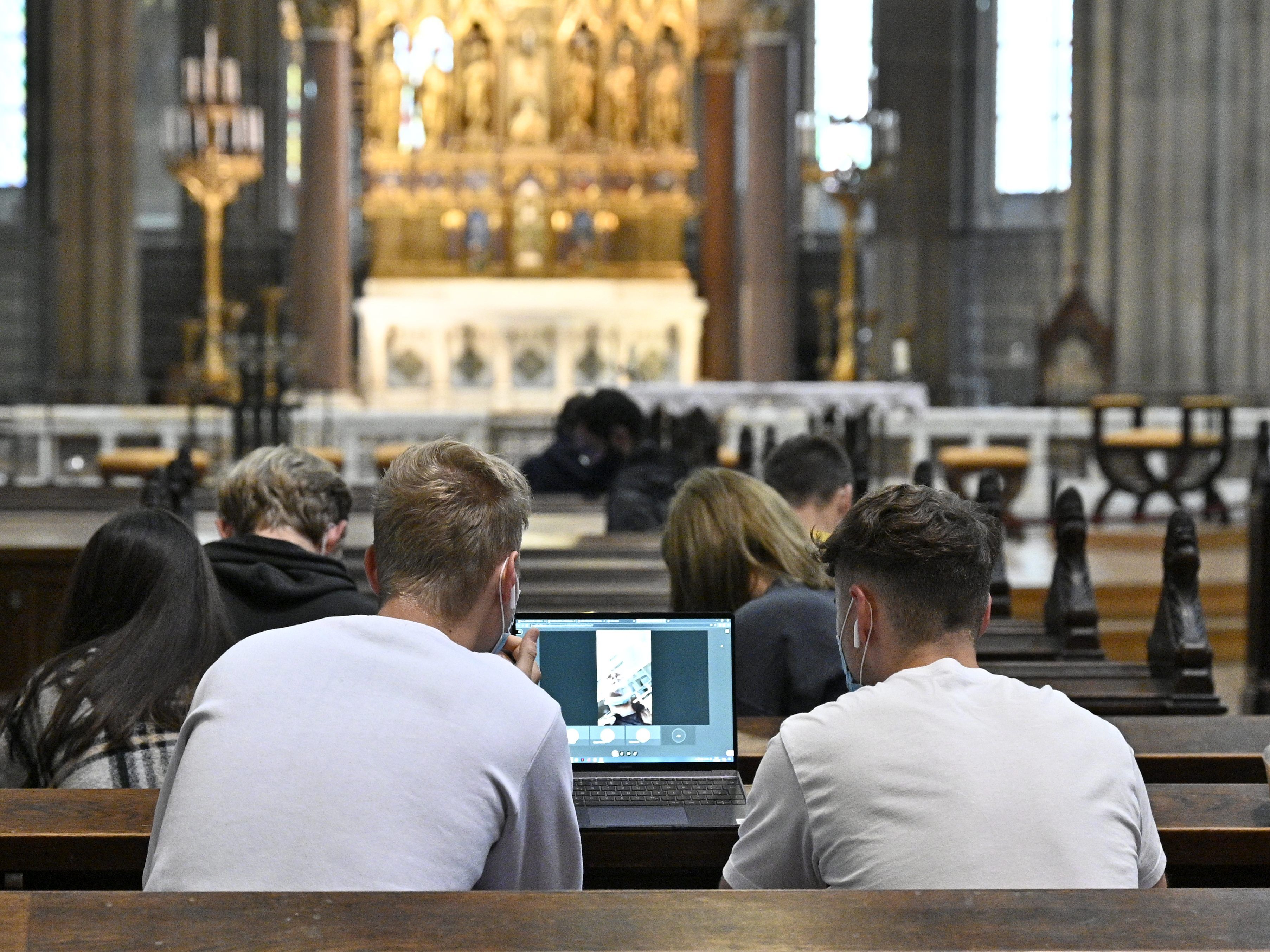 Die Votivkirche hat nun auch WLAN: Die Votivkirche hat nun auch WLAN: