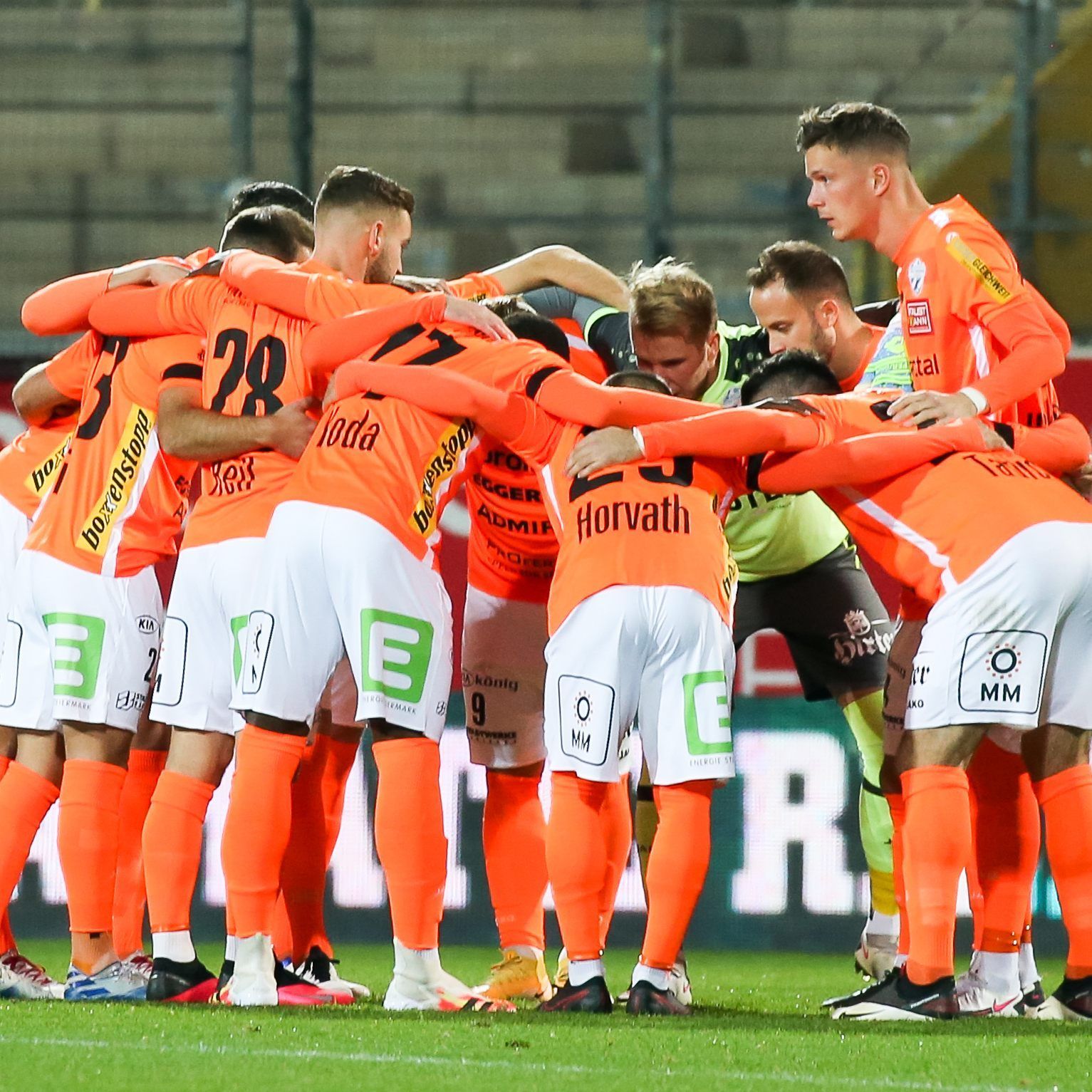 LIVE-Ticker zum Spiel TSV Hartberg gegen LASK Linz ab 17.00 Uhr.