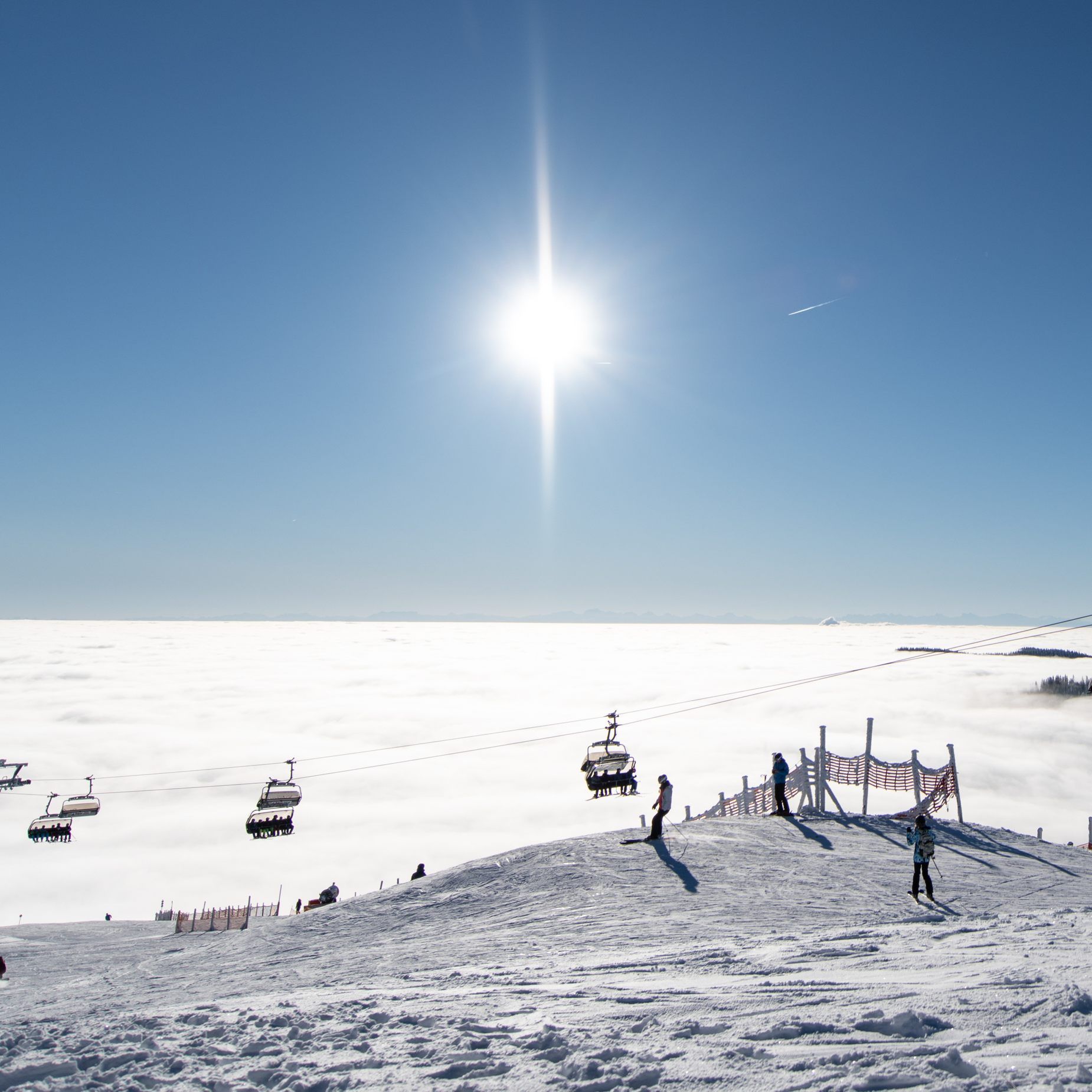 Sollte es zu einem Skiverbot kommen, fordert Österreich Geld aus der EU.