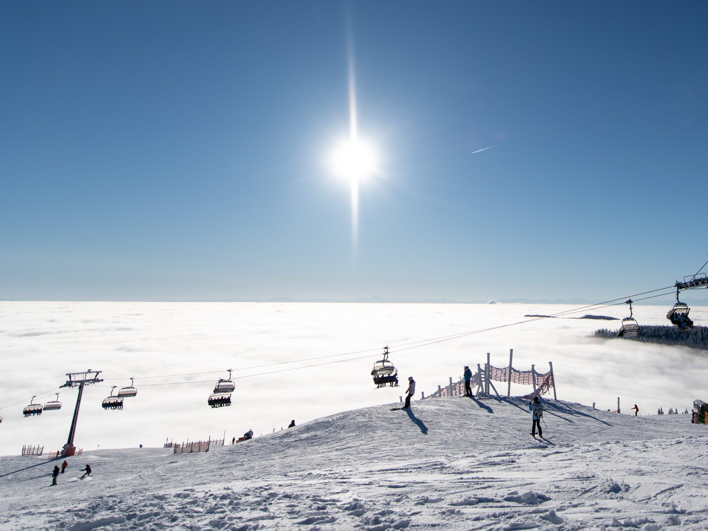 Sollte es zu einem Skiverbot kommen, fordert Österreich Geld aus der EU.