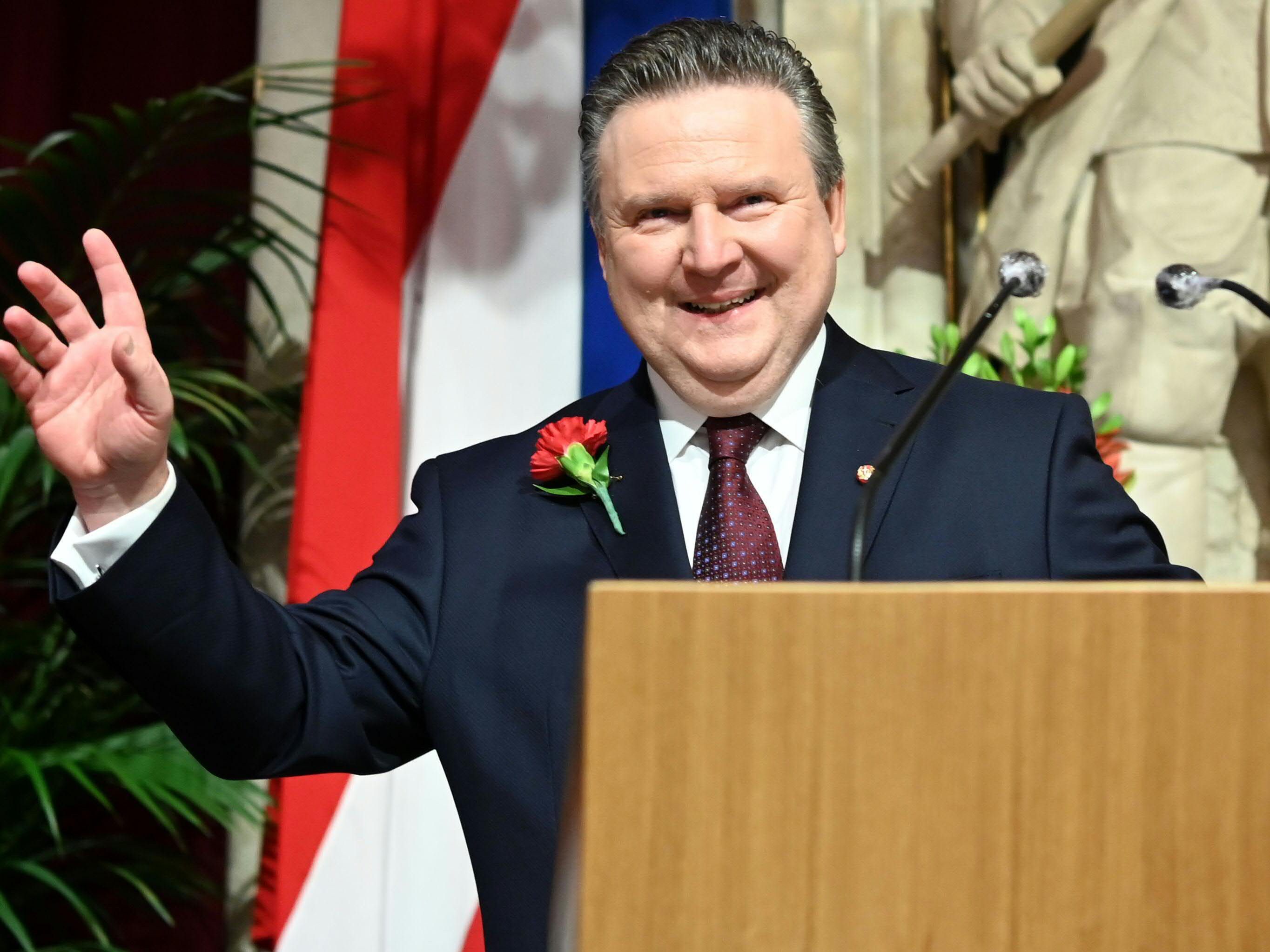 Michael Ludwig (SPÖ) wird am heutigen Dienstag zum Landeshauptmann von Wien angelobt.