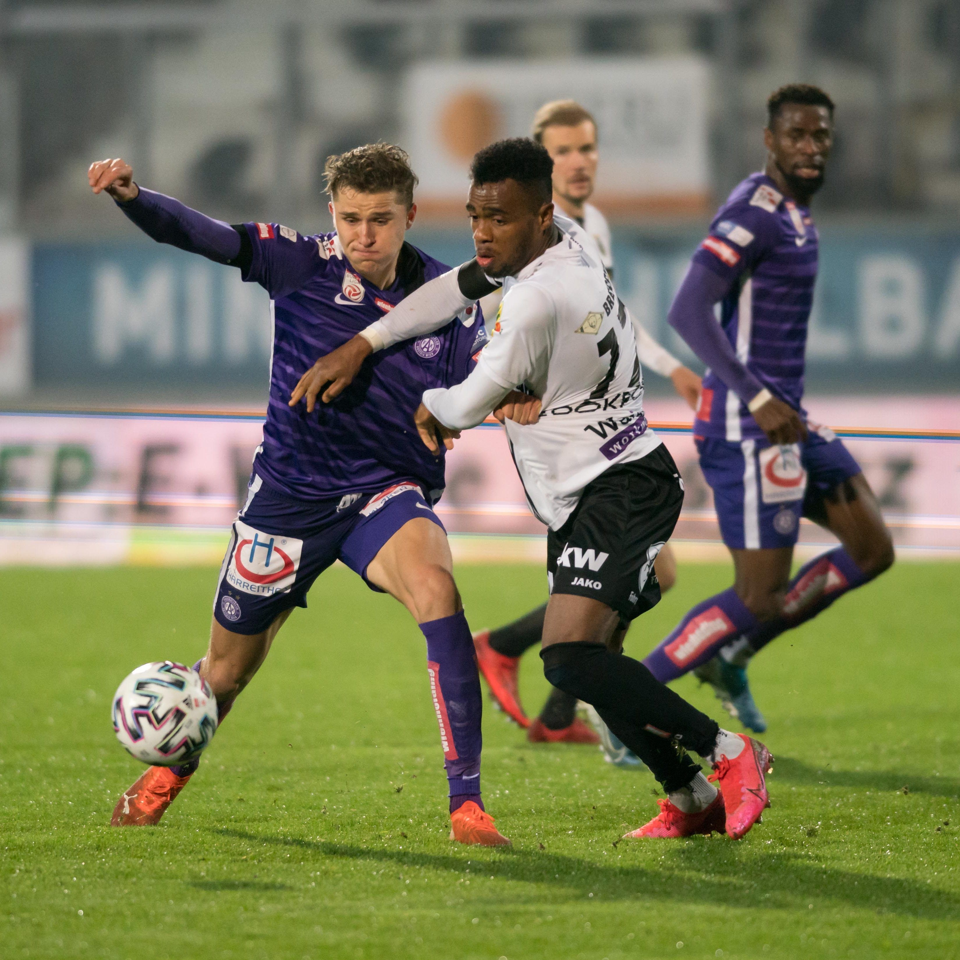 SCR Altach und Austria Wien trennten sich torlos.