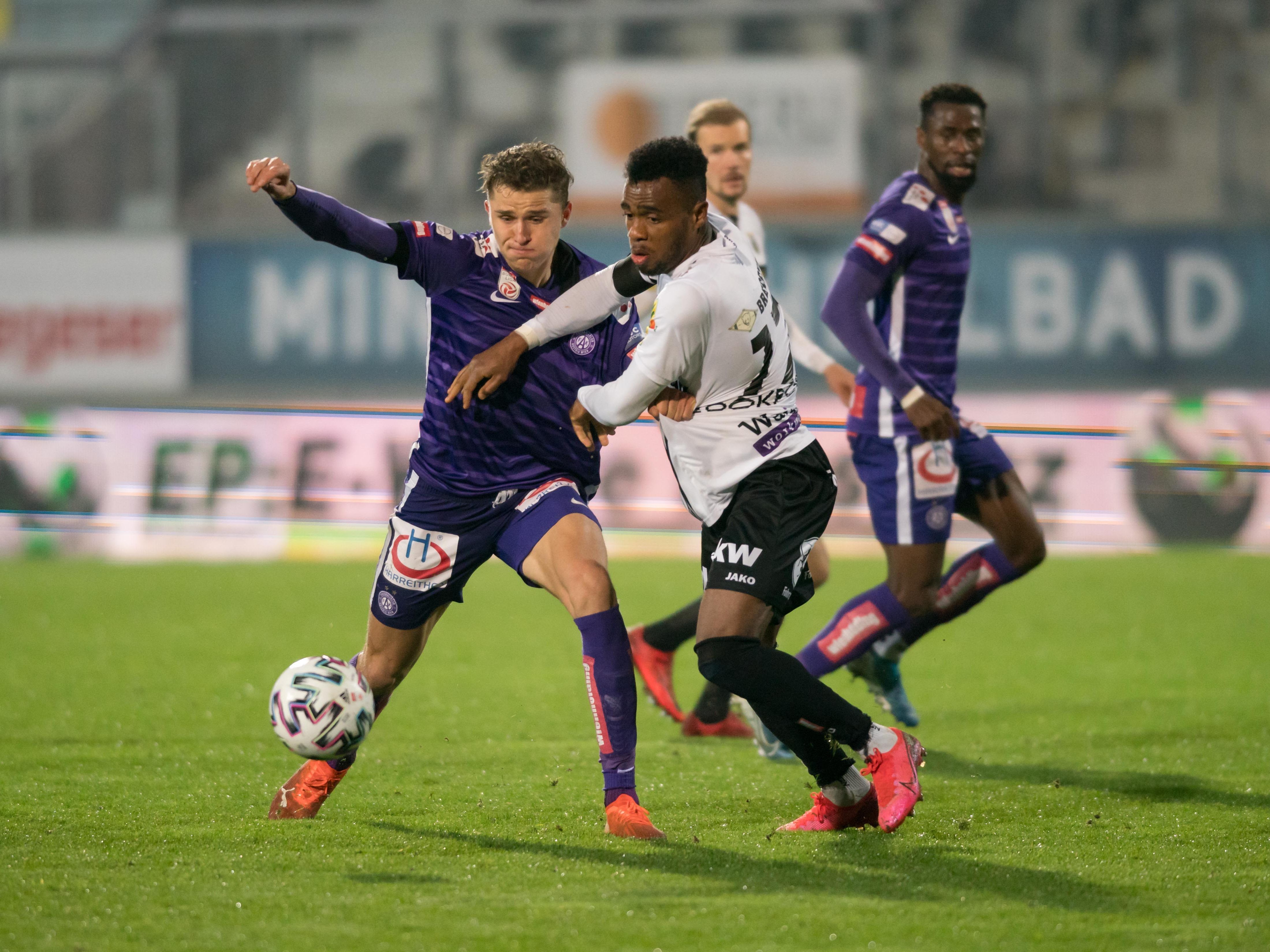 Altach und Austria trennen sich torlos.