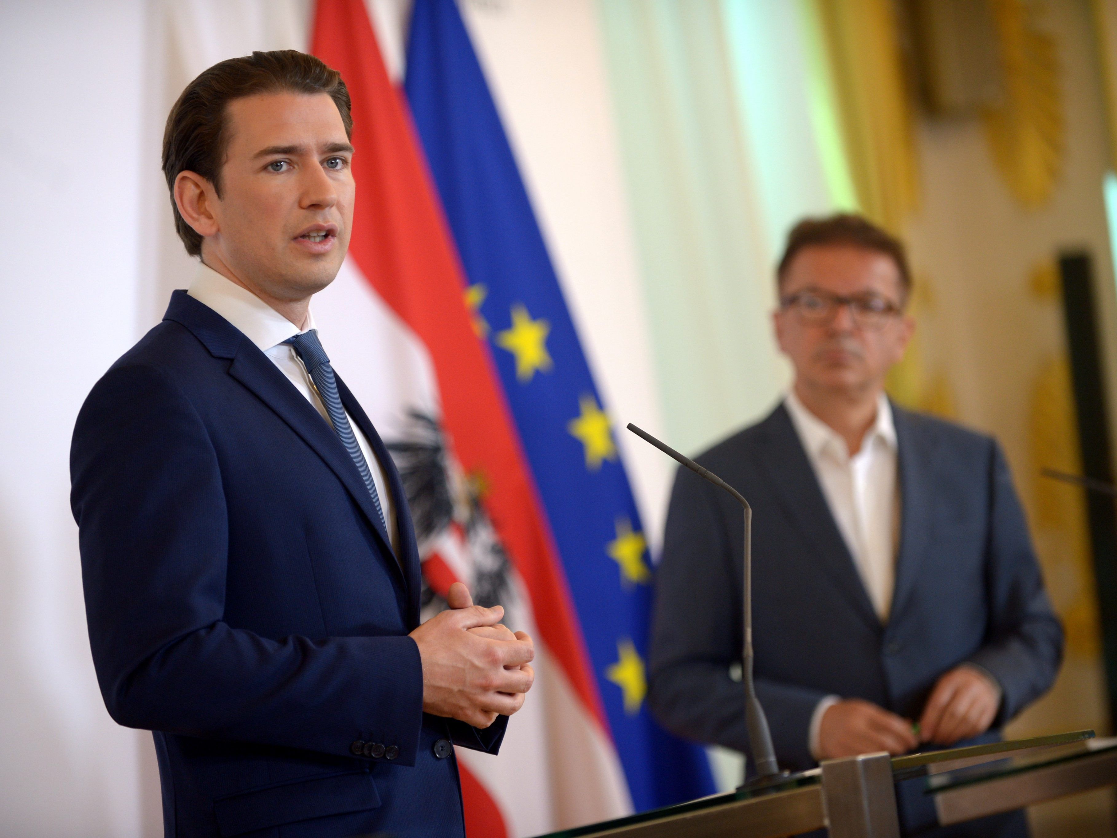 LIVE-Stream vom Pressefoyer nach dem Ministerrat.