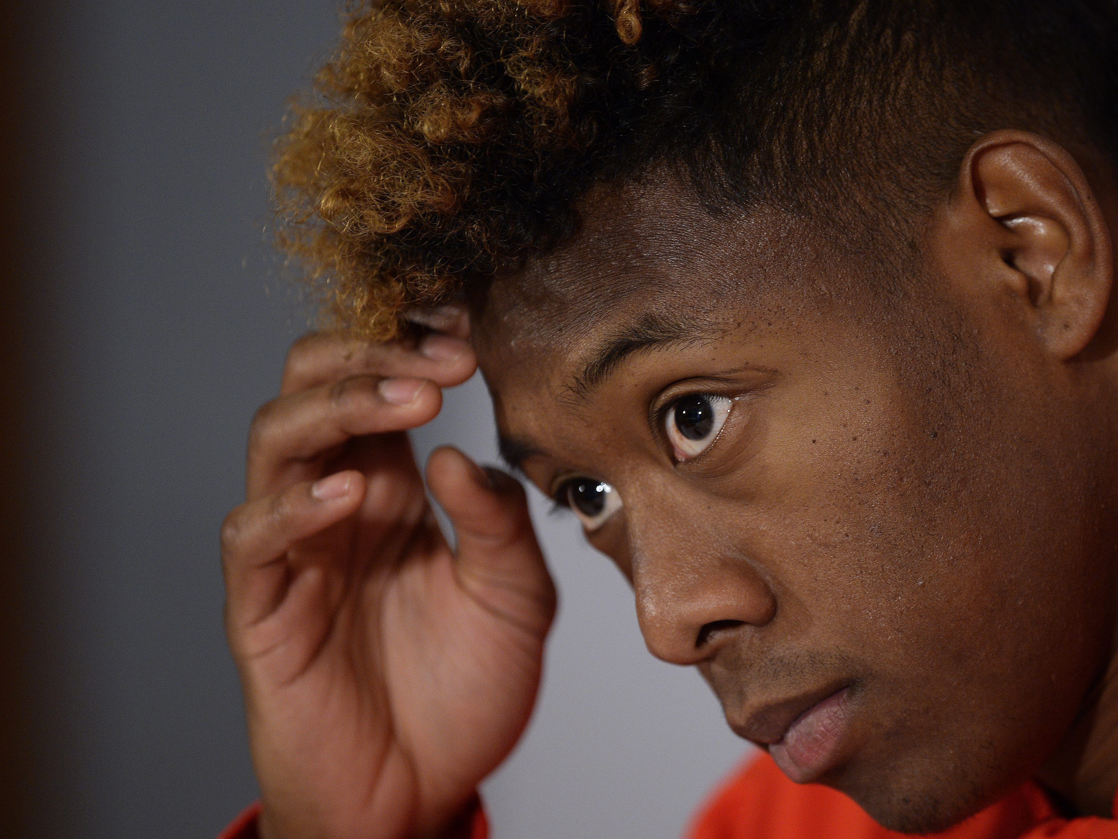 David Alaba gedachte der Terror-Opfer von Wien. David Alaba gedachte der Terror-Opfer von Wien.