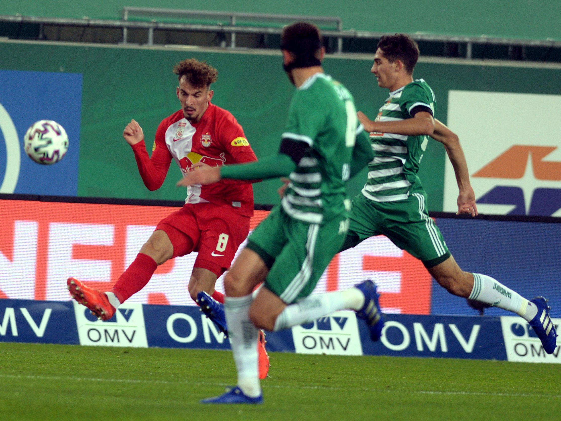 Das Duell von Rapid Wien und Red Bull Salzburg endete mit einem Unentschieden.