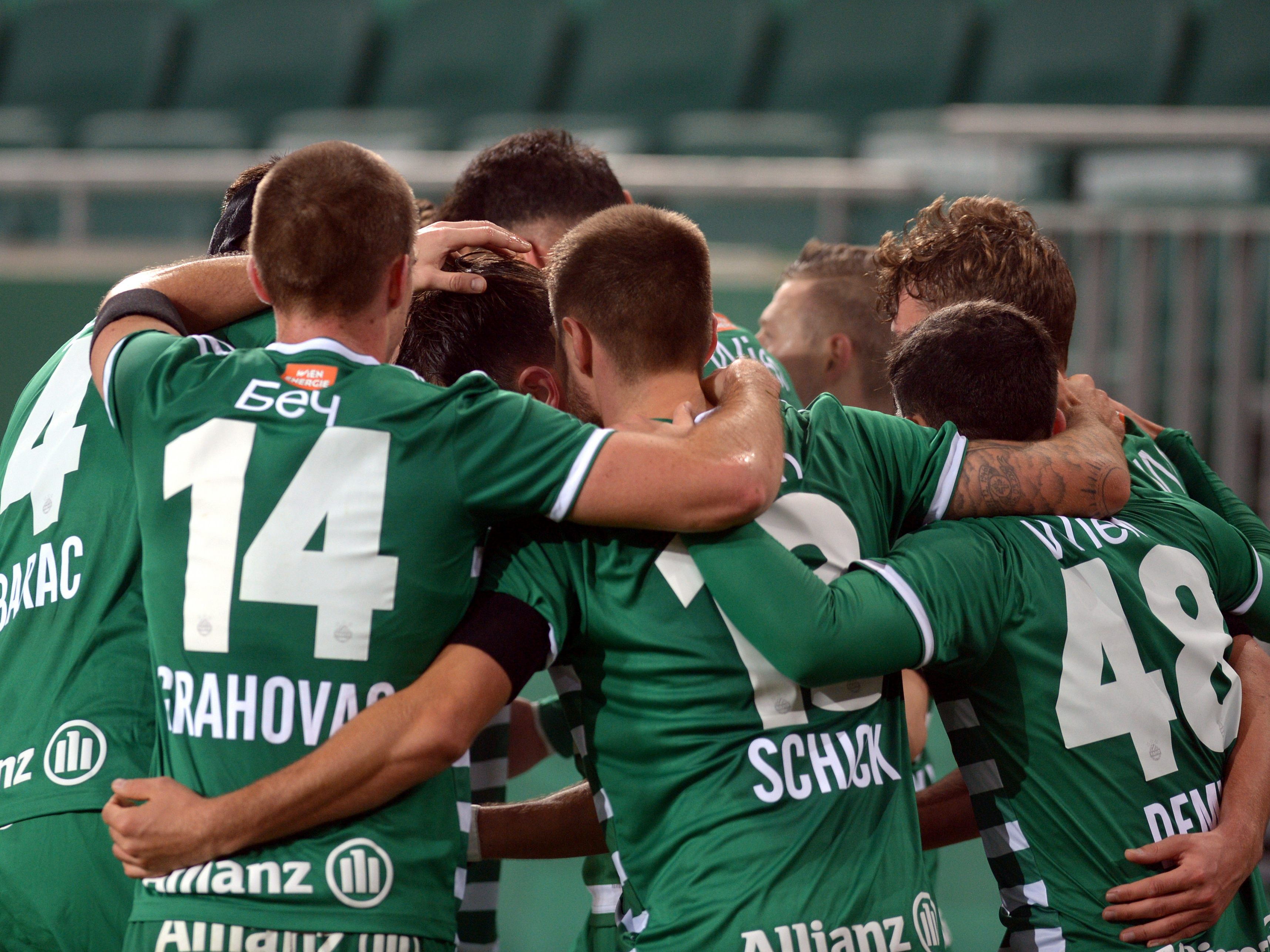 Rapid-Spendenaktion brachte 26.000 Euro für Anschlagopfer.