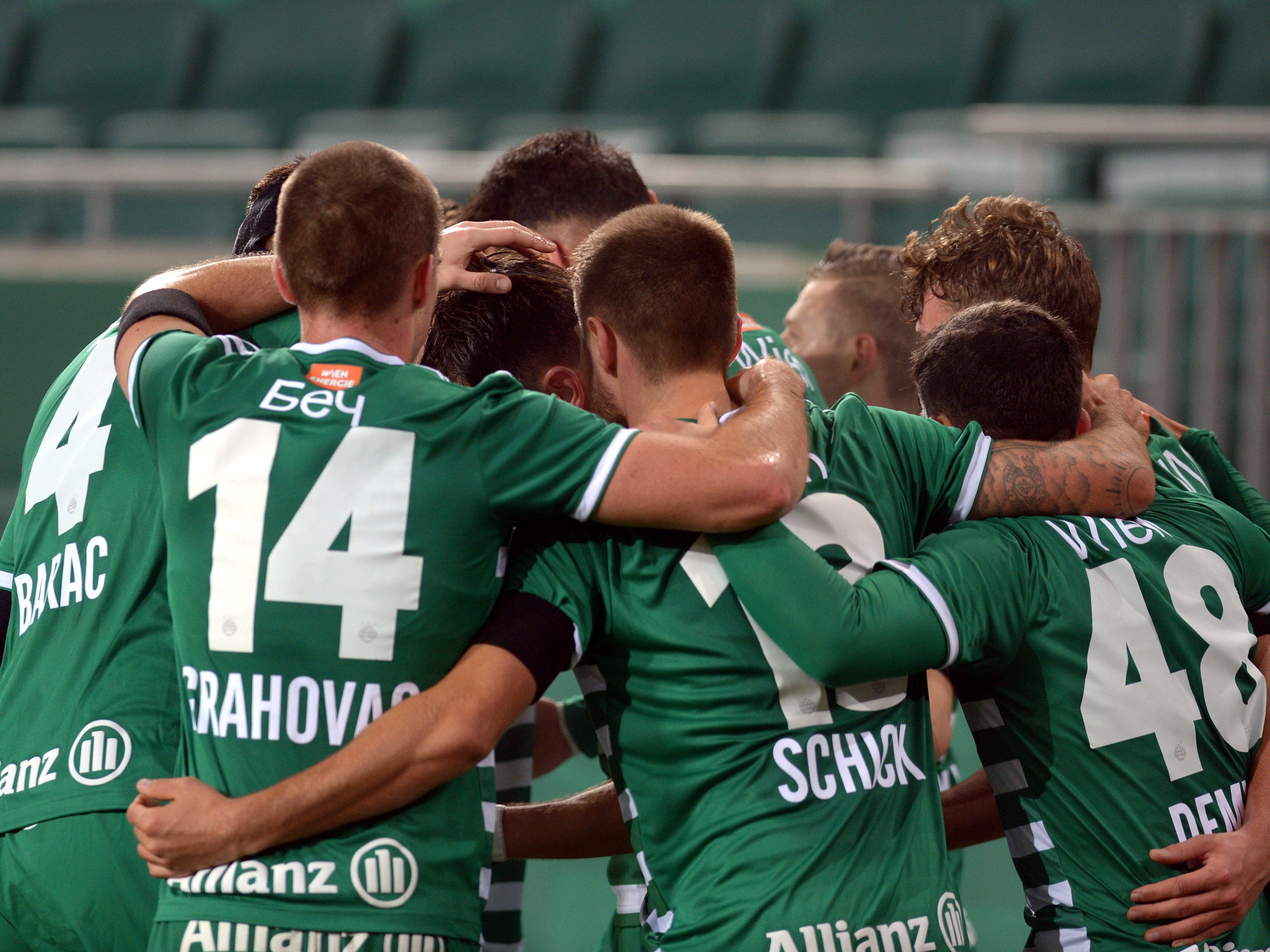 LIVE-Ticker zum Spiel SV Ried gegen Rapid Wien ab 17.00 Uhr