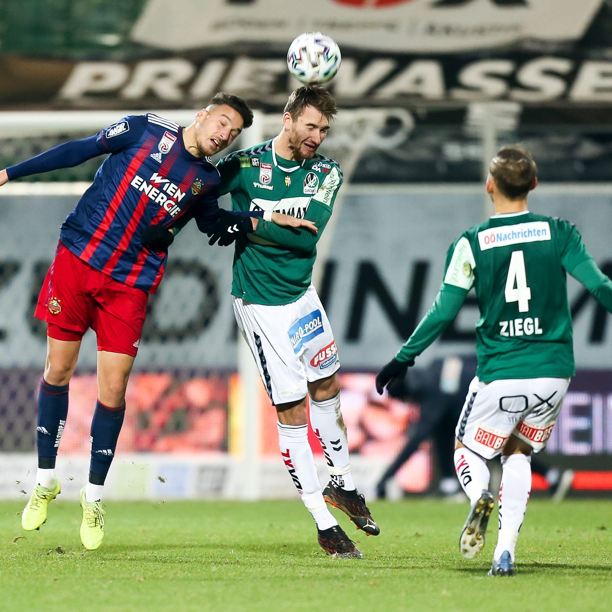Rapid musste sich gegen die SV Ried geschlagen geben.