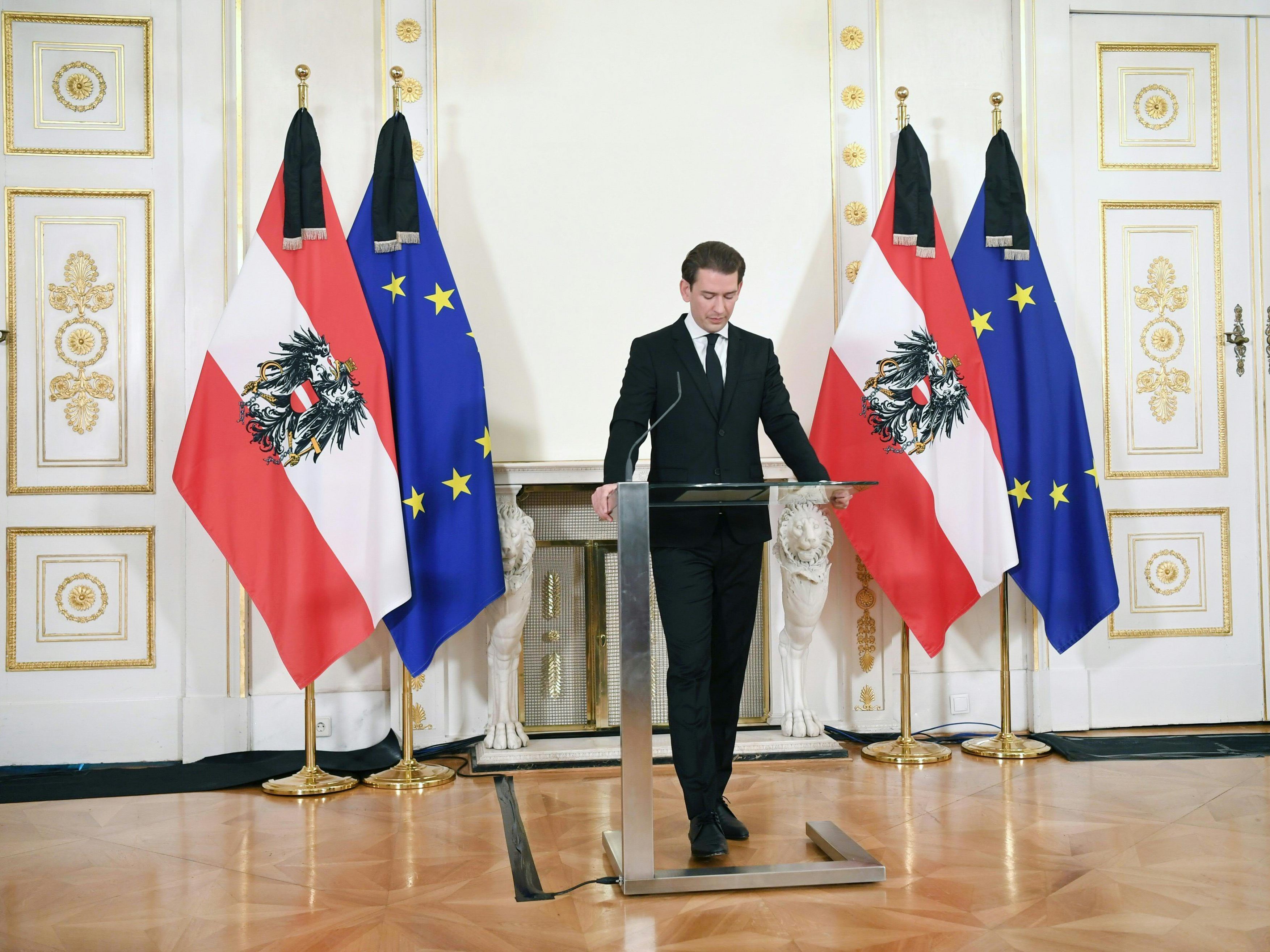 Bundeskanzler Sebastian Kurz wandte sich nach dem Terroranschlag in Wien an die Bevölkerung.